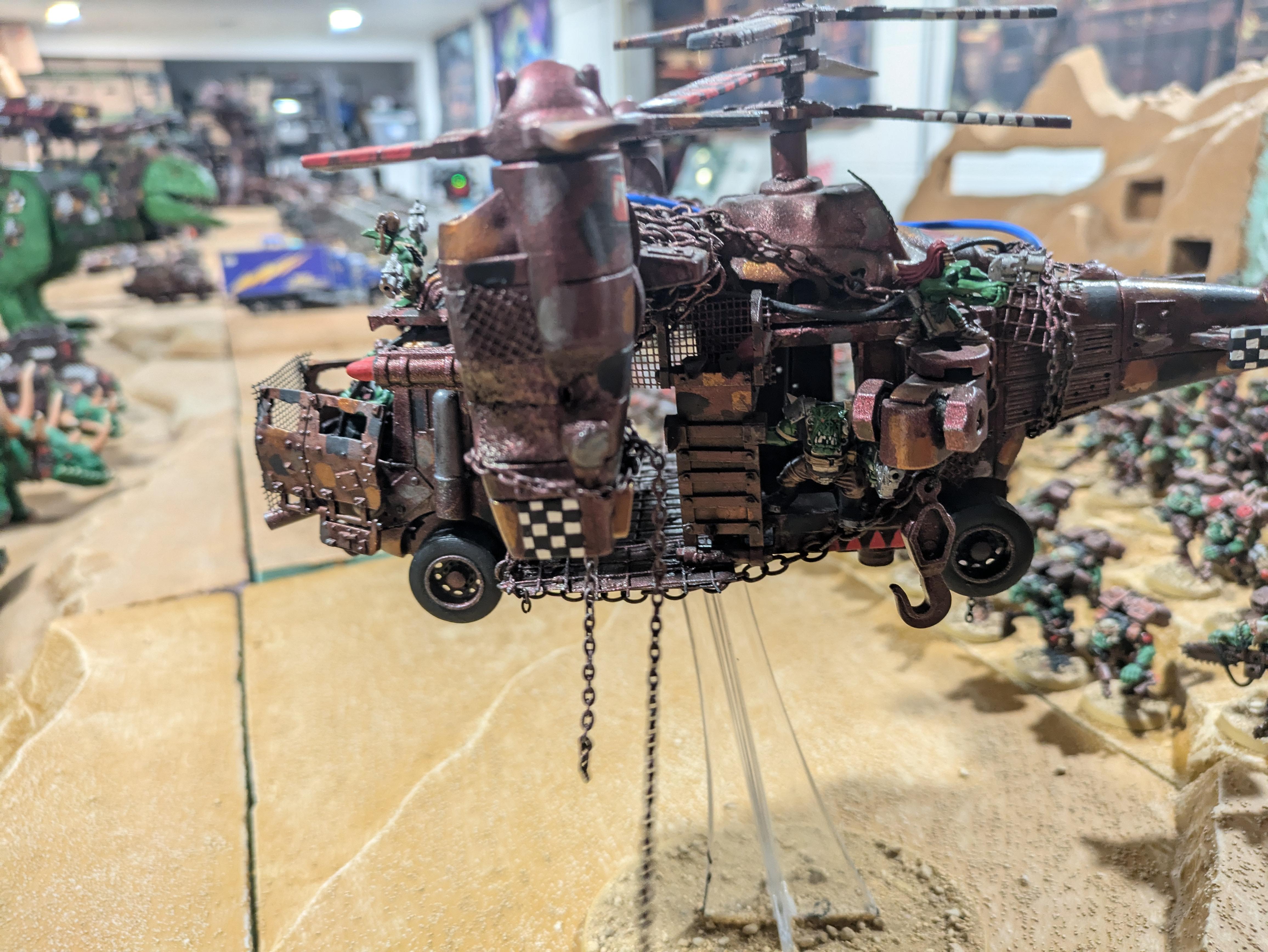 Chinork, Kitbashed Warkopta, Ork Warkopta, Warkopta