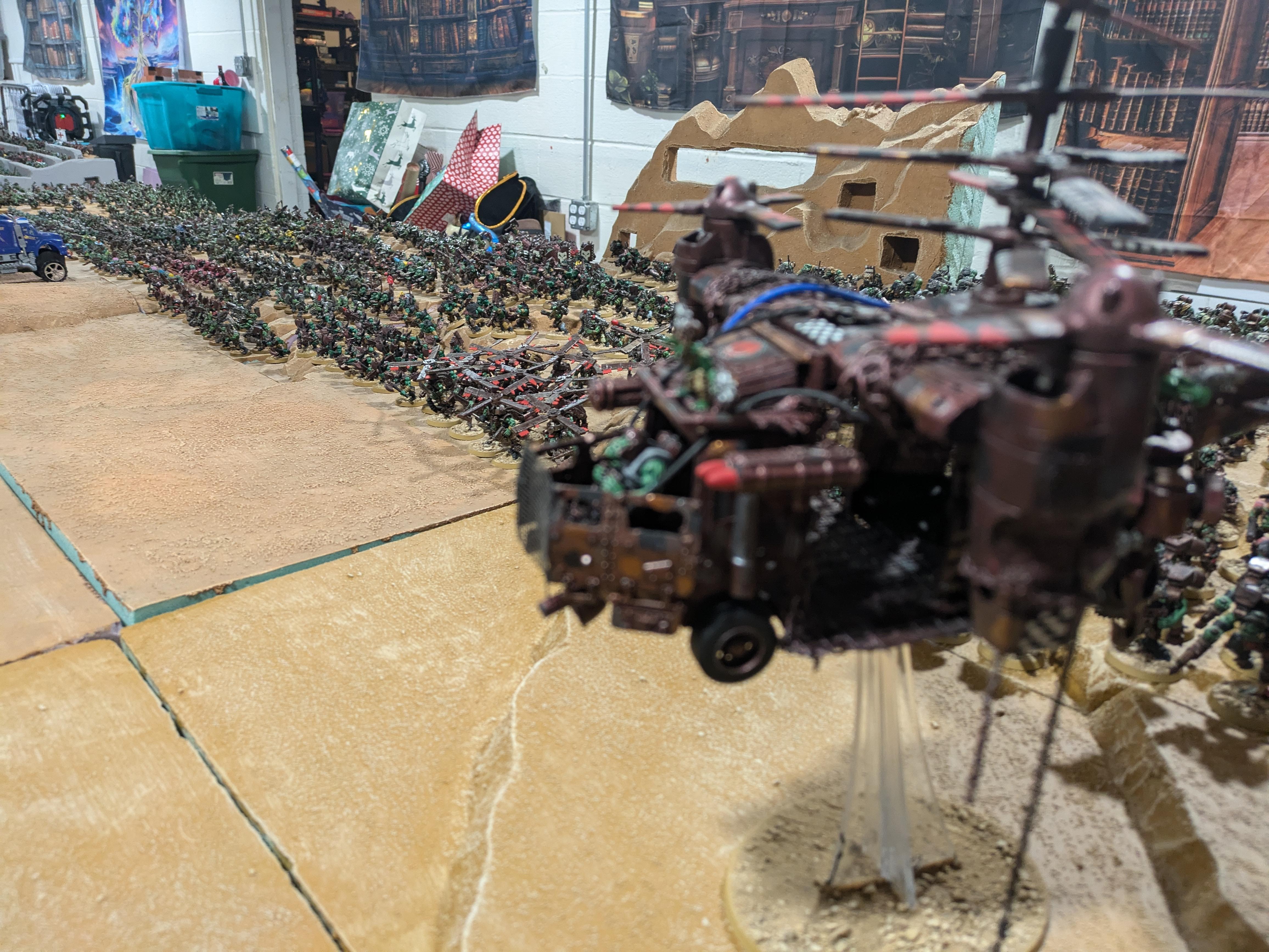 Chinork, Kitbashed Warkopta, Ork Warkopta, Warkopta
