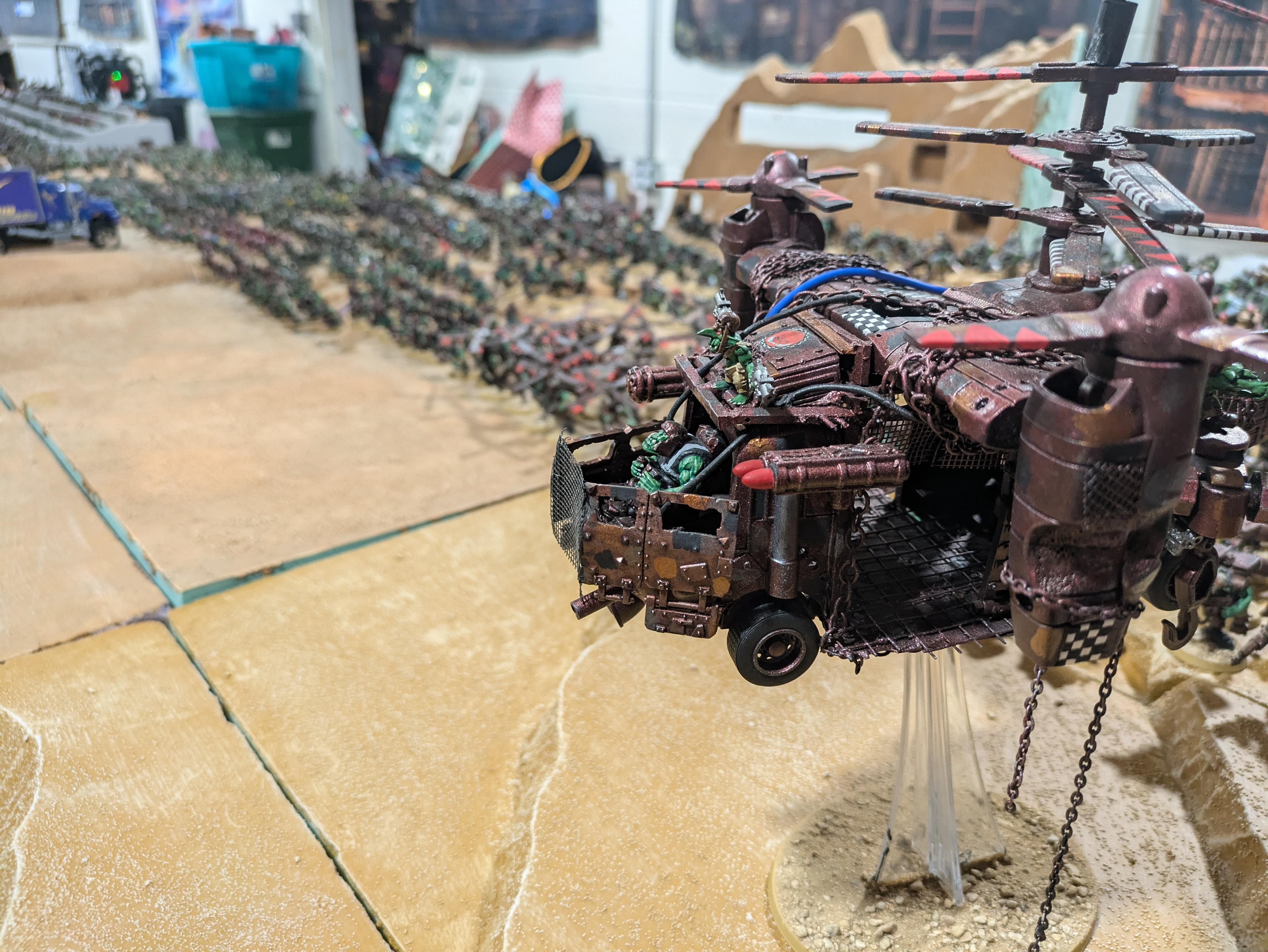 Chinork, Kitbashed Warkopta, Ork Warkopta, Warkopta