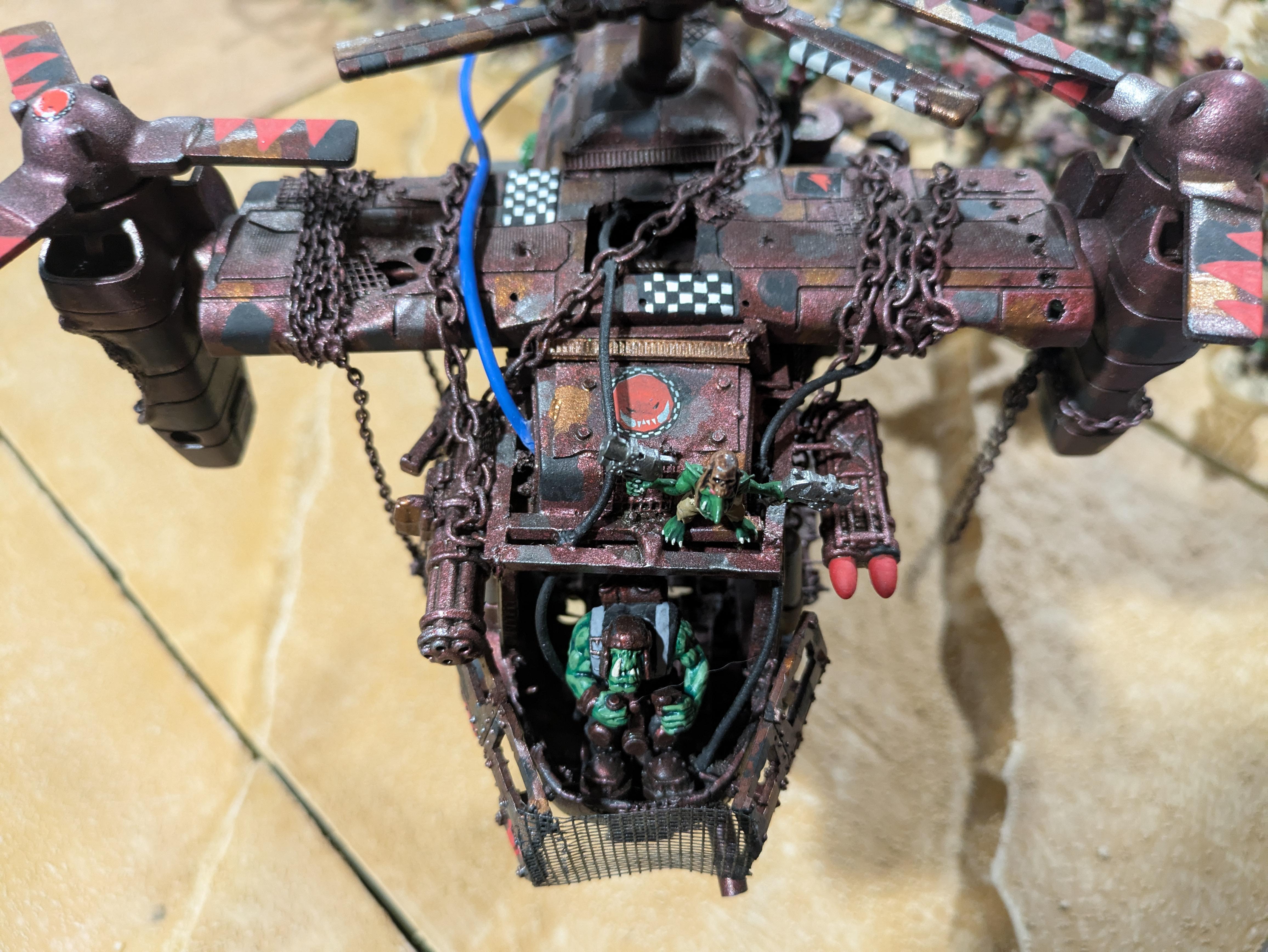 Chinork, Kitbashed Warkopta, Ork Warkopta, Warkopta