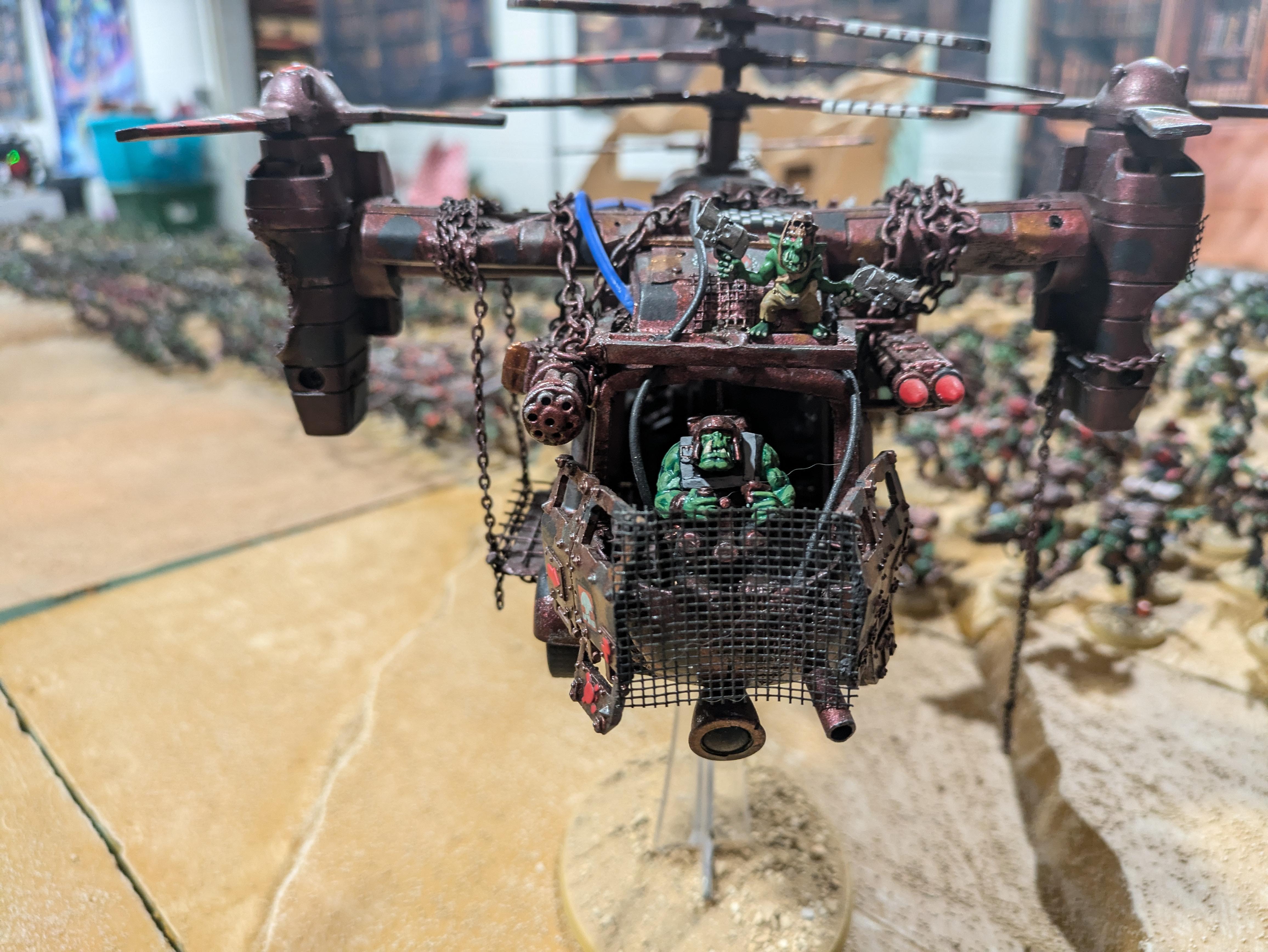 Chinork, Kitbashed Warkopta, Ork Warkopta, Warkopta
