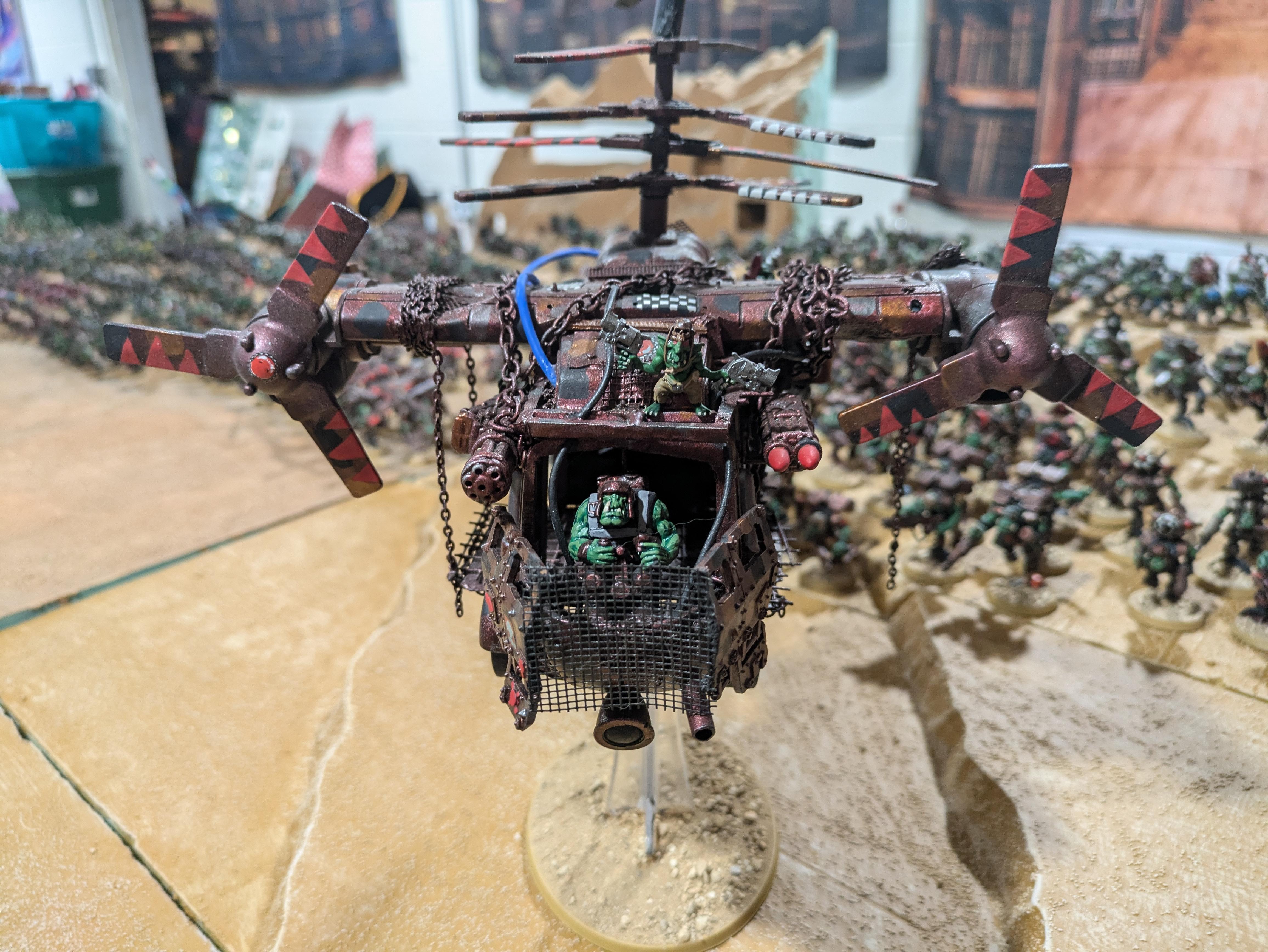 Chinork, Kitbashed Warkopta, Ork Warkopta, Warkopta