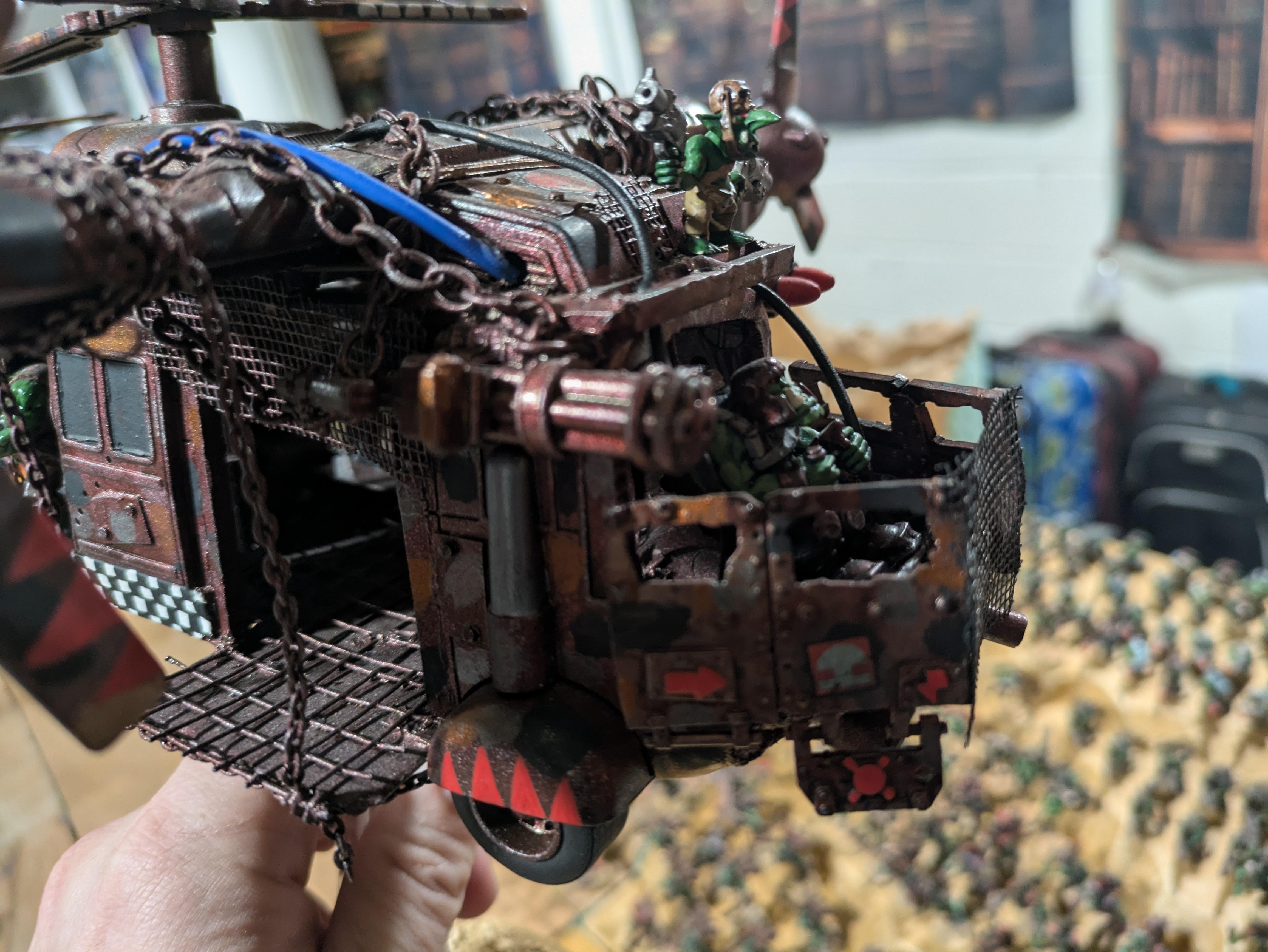 Chinork, Kitbashed Warkopta, Ork Warkopta, Warkopta