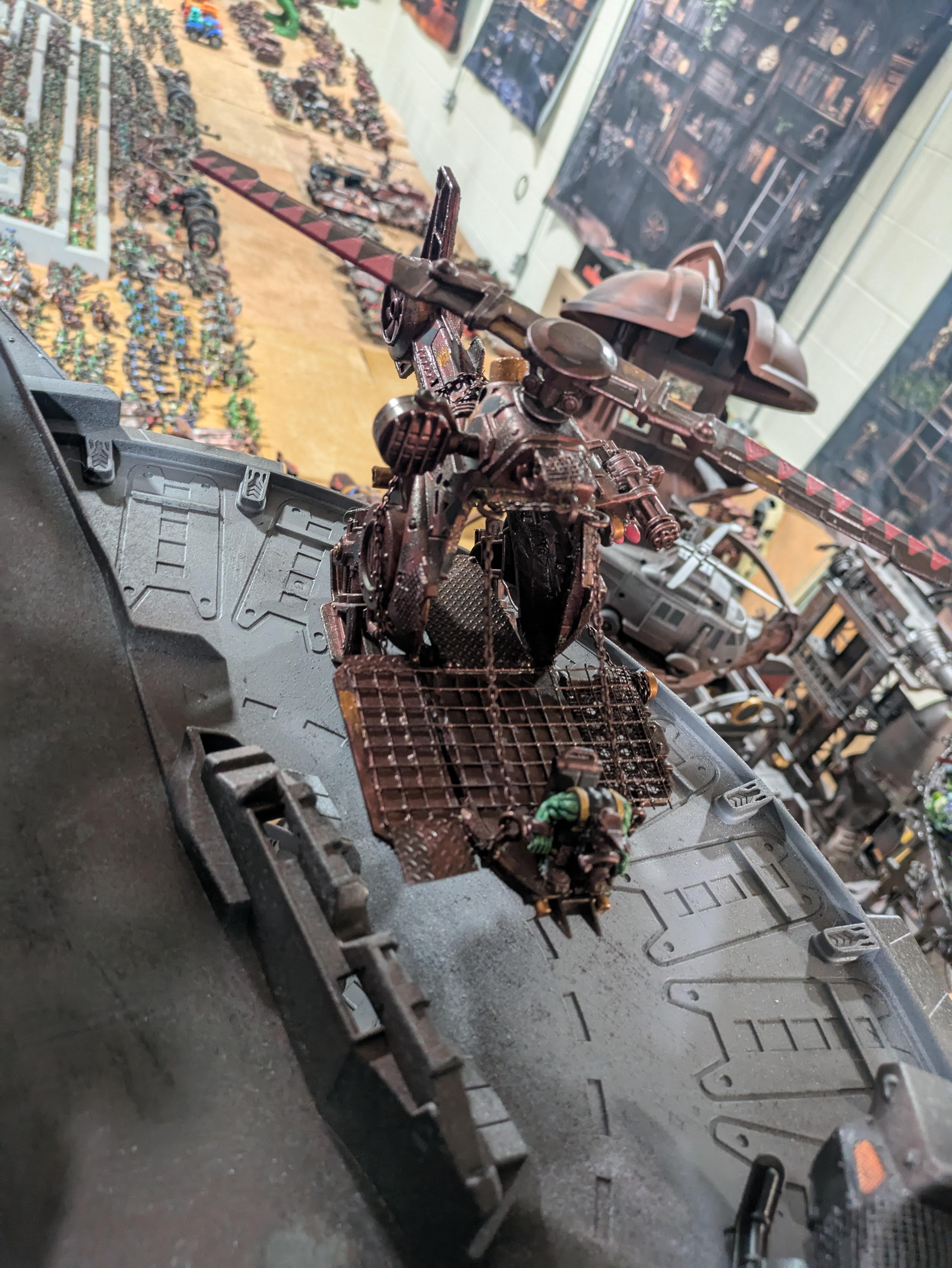 Chinork, Conversion, Converted Kopta, Helicopter, Kitbashed Warkopta, Kopta, Ork Helicopter, Ork Warkopta, War Kopta, War Kopta Conversion, Warkopta, Warkopta Conversion