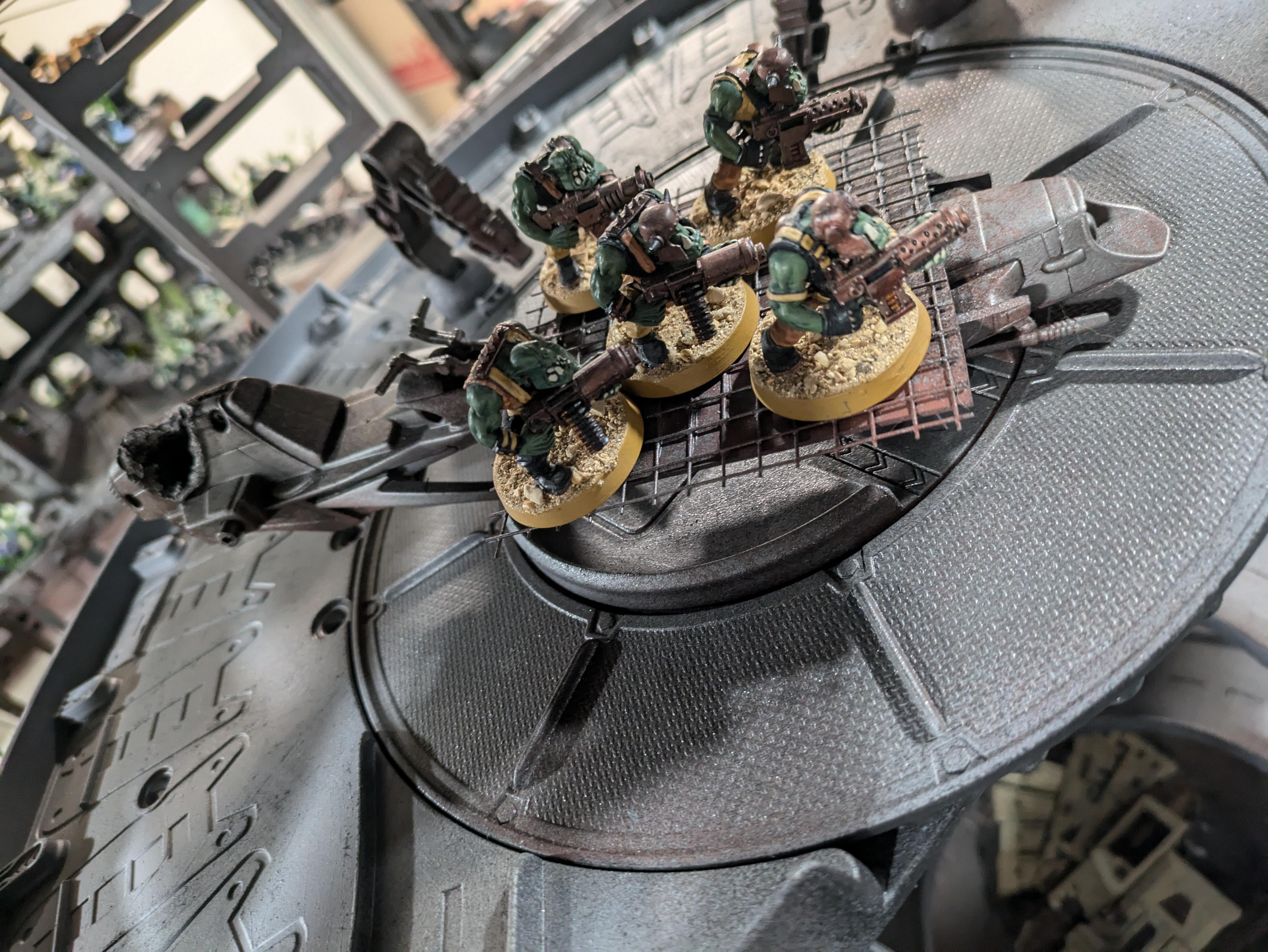 Chinork, Conversion, Converted Kopta, Helicopter, Kitbashed Warkopta, Kopta, Ork Helicopter, Ork Warkopta, War Kopta, War Kopta Conversion, Warkopta, Warkopta Conversion
