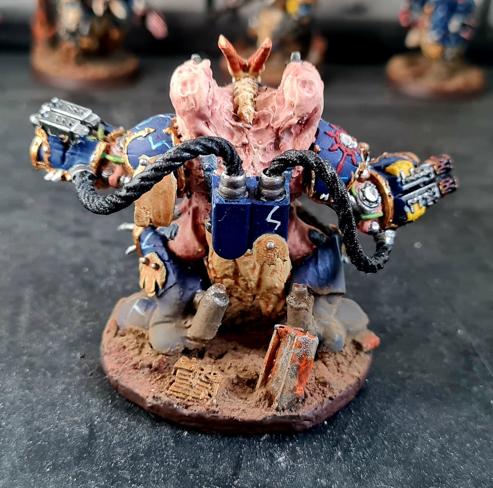 Ave Dominus Nox, Chaos, Chaos Undivided, Conversion, Flayed Skin, Heresy, Heretic Astartes, Infantry, Kitbash, Night Lords, Obliterators, Putty, Scratch Build, Sculpting, Skull, Technolog, Tehnolog, Traitor Legions, Trophy, Warhammer 40,000