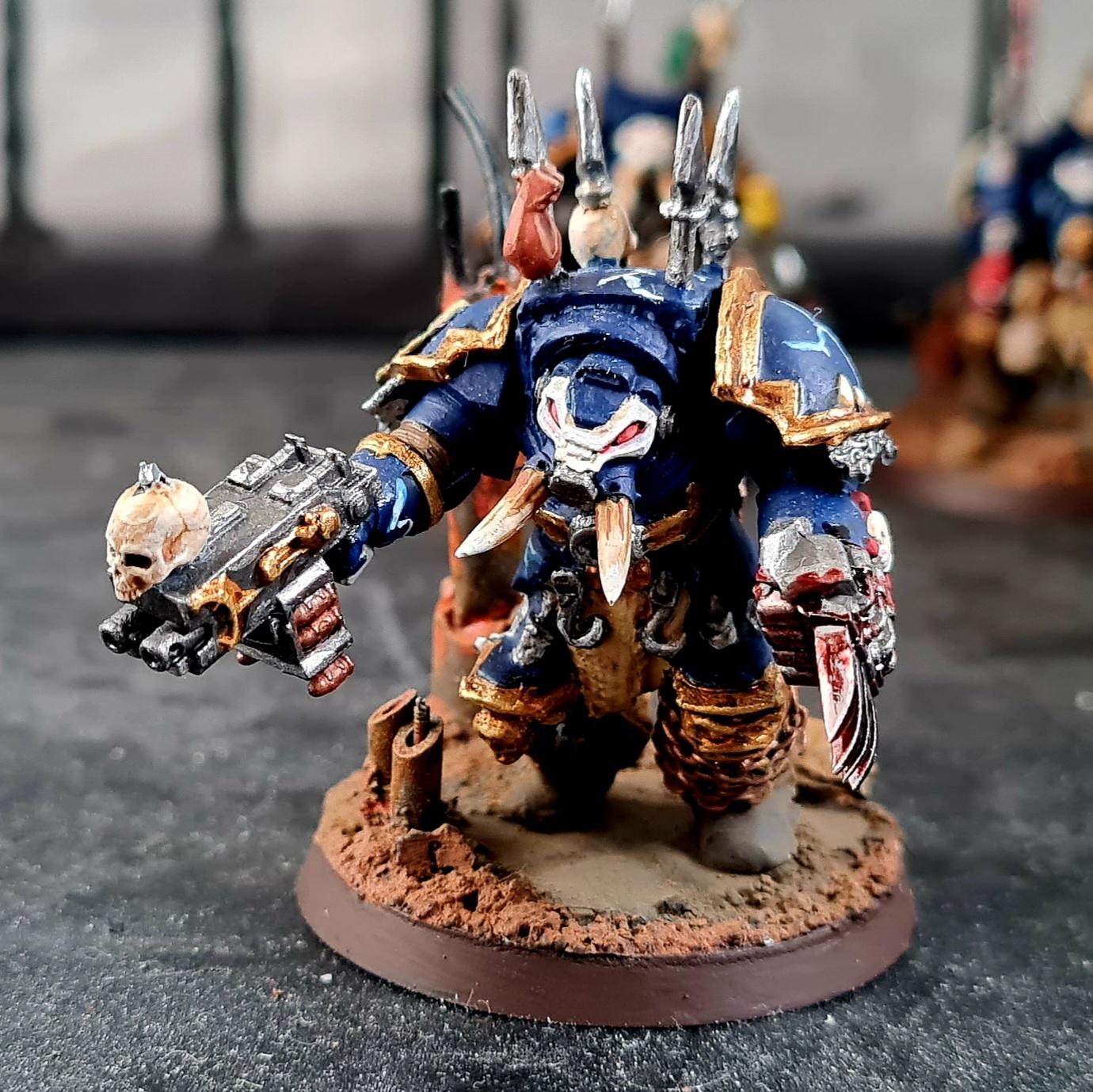 3d Print, Ave Dominus Nox, Casting, Chaos, Chaos Undivided, Conversion, Flayed Skin, Heresy, Heretic Astartes, Infantry, Kitbash, Lightning Claw, Night Lords, Putty, Skull, Storm Bolter, Terminator Armor, Traitor Legions, Trophy, Warhammer 40,000
