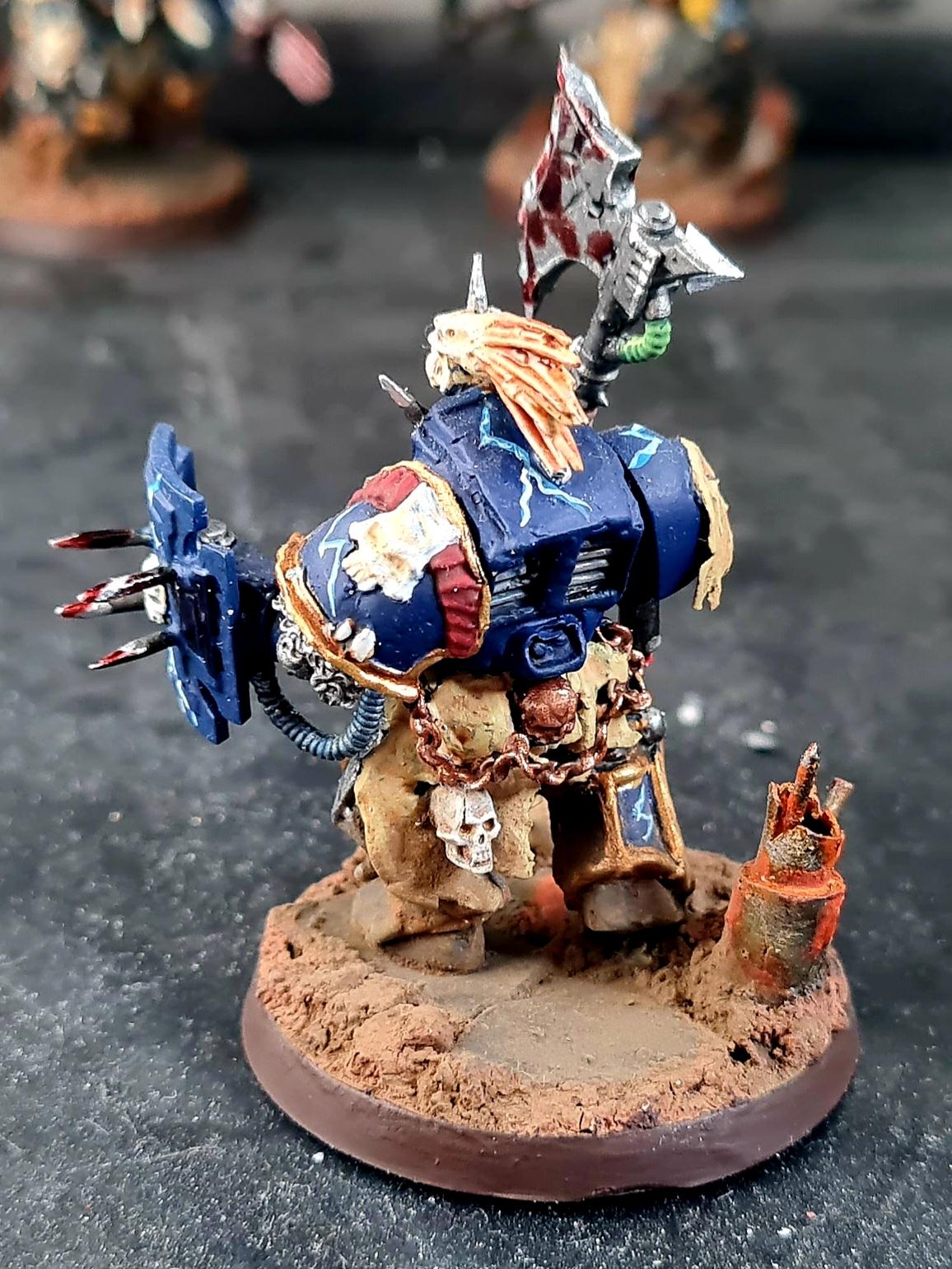 3d Print, Ave Dominus Nox, Casting, Chaos, Chaos Undivided, Conversion, Flayed Skin, Heresy, Heretic Astartes, Infantry, Kitbash, Night Lords, Power Axe, Putty, Skull, Storm Shield, Terminator Armor, Traitor Legions, Trophy, Warhammer 40,000