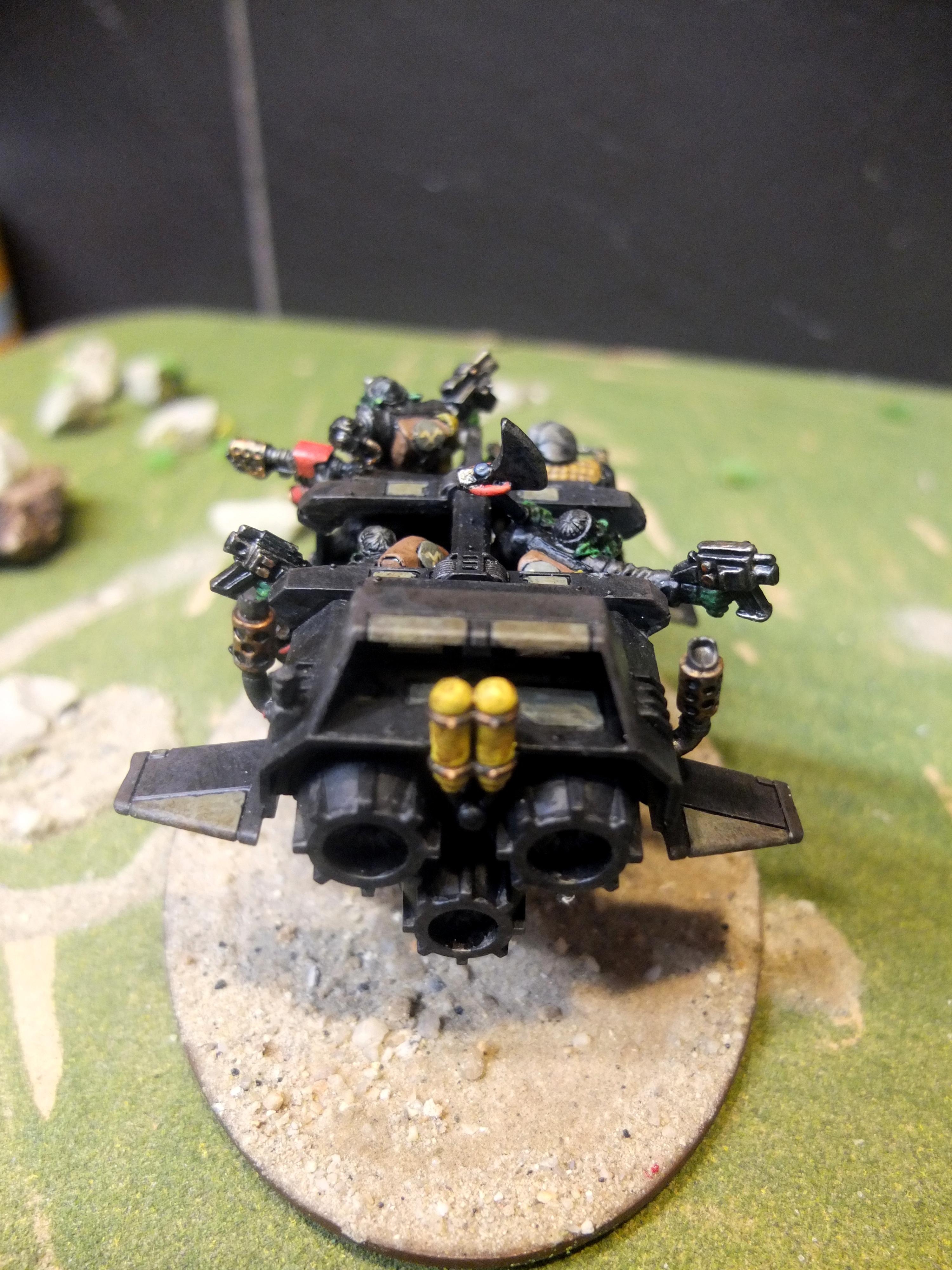 Chinork, Conversion, Counts As, Deff Dread, Deffkilla Wartrike, Kommandos, Land Speeder, Orks, Taktikal Brigade, Warhammer 40,000