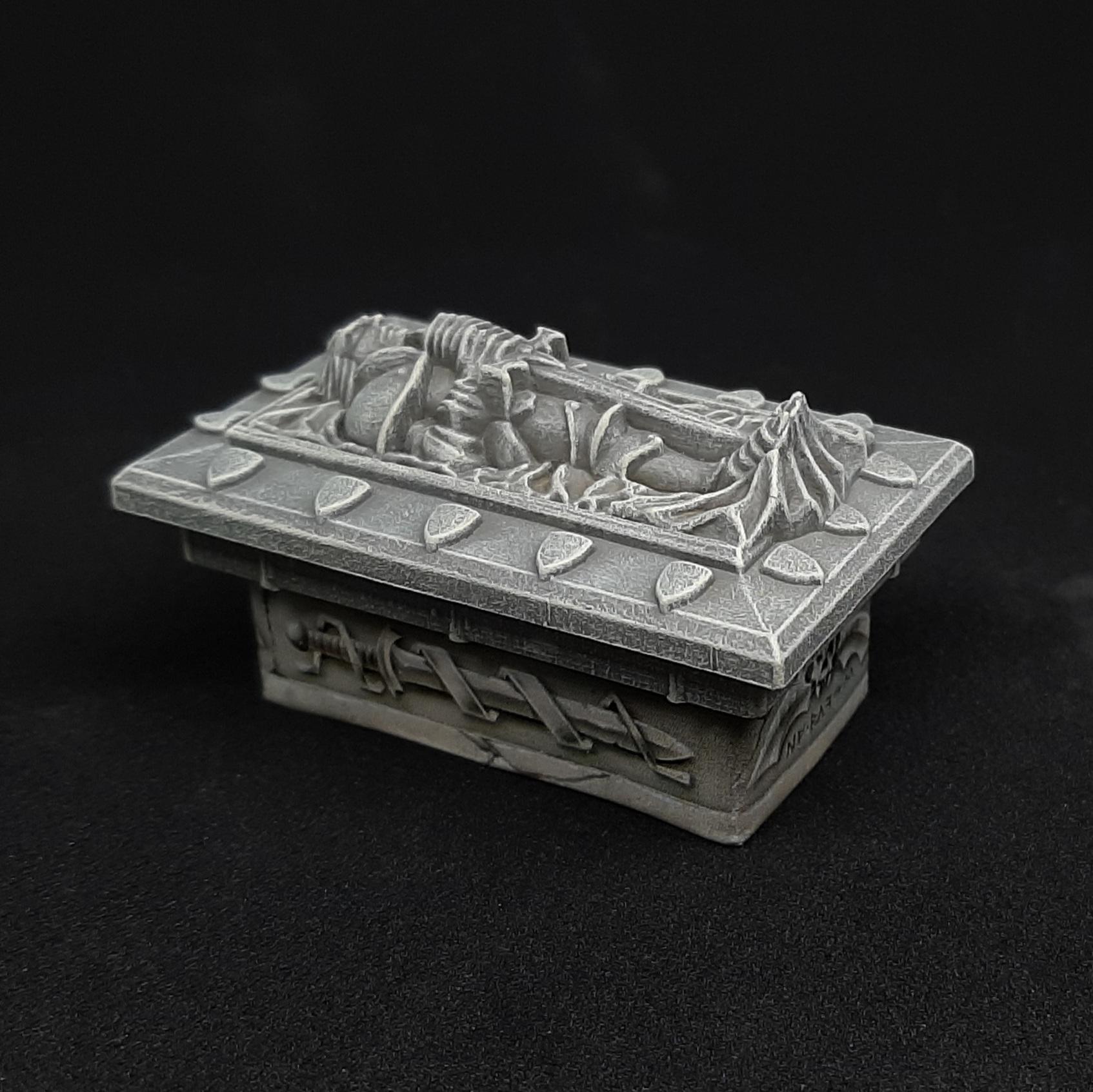 Board, Classic, Dragon, Dungeons, Dungeons And Dragons, Furniture, Game, Gaming, Heroquest, Retro, Rpg, Sarcophagus, Tomb