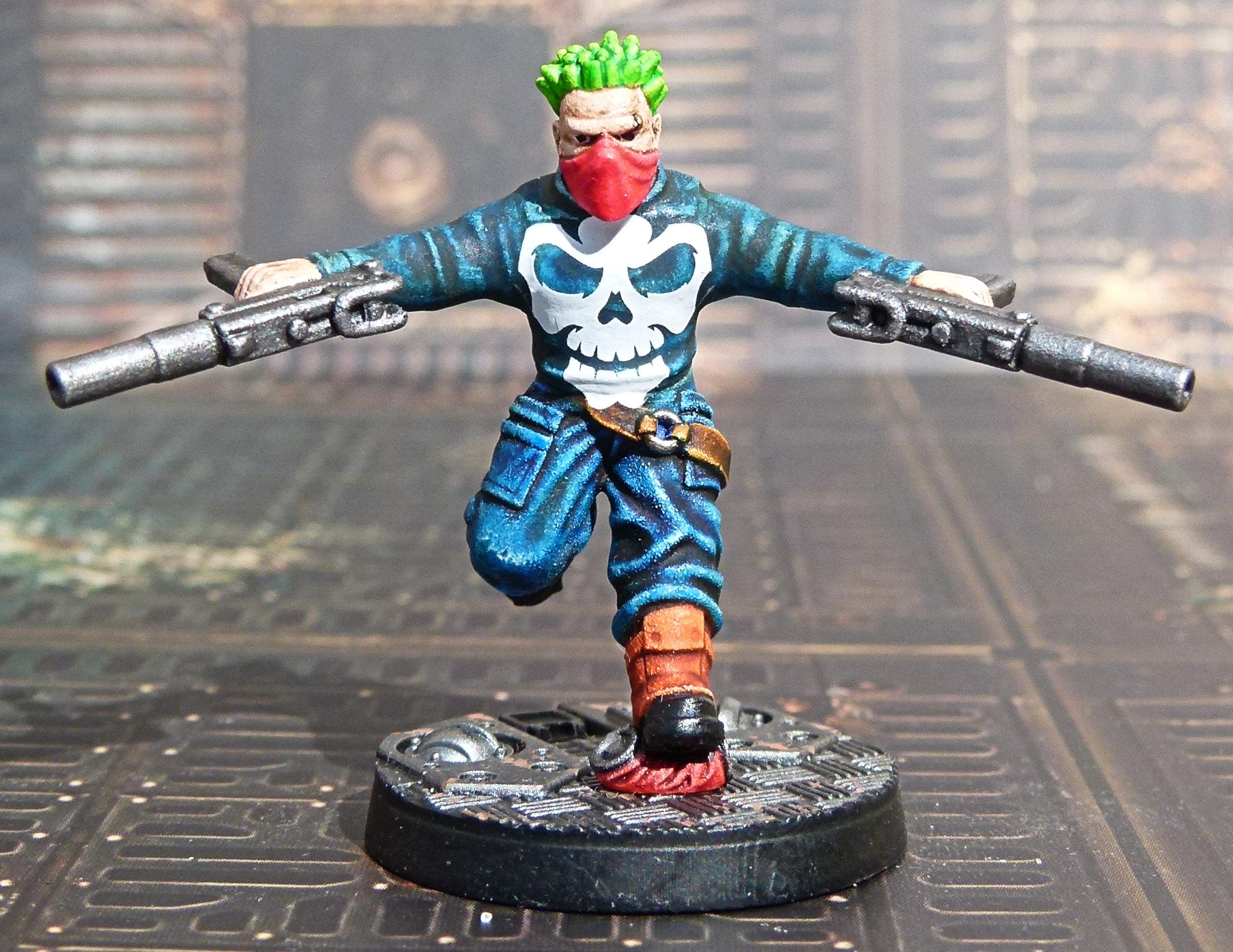Necromunda Ganger Punisher 1 (Anvil Industries)