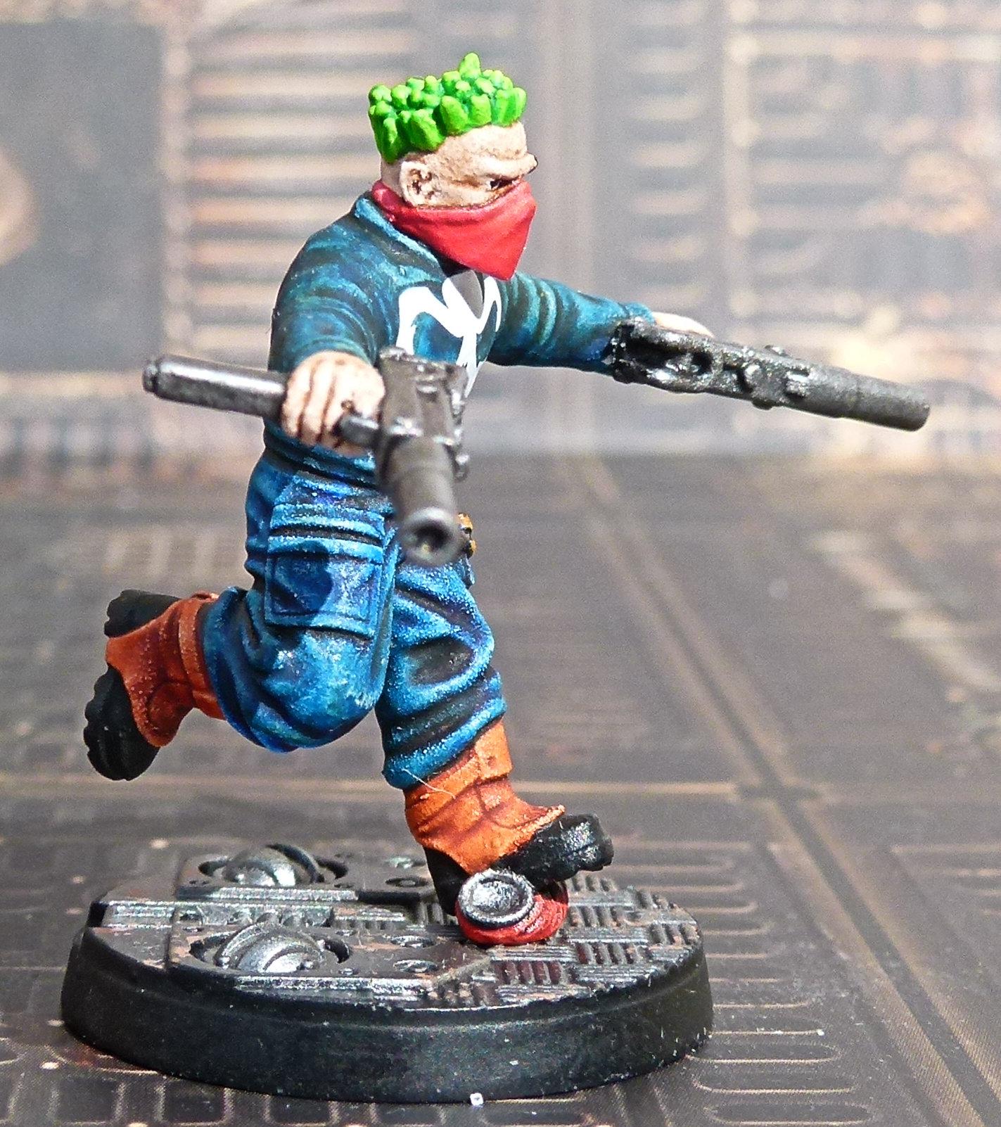 Necromunda Ganger Punisher 2 (Anvil Industries)