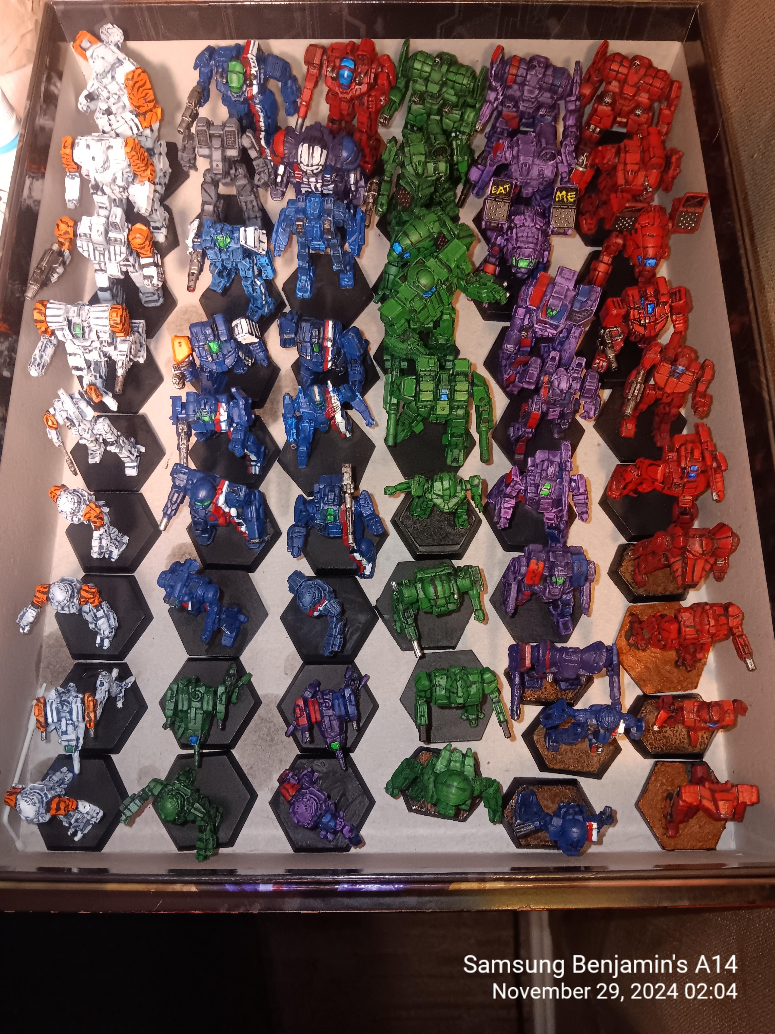Additional 5 'mechs added