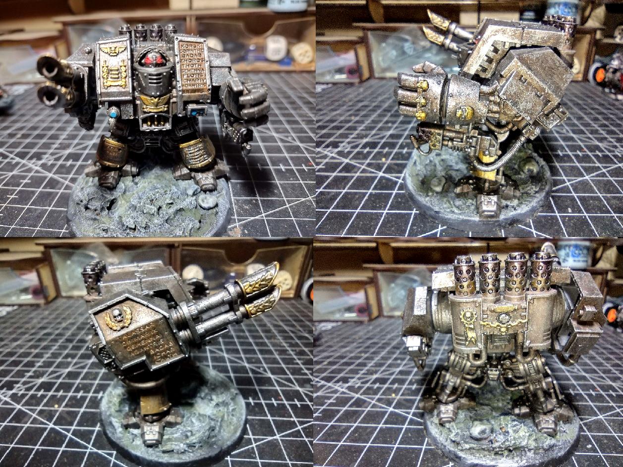 Adeptus Astartes, Dreadnought, Gk, Grey Knights, Mech, Psyker, Robot, Space Marines, Work In Progress