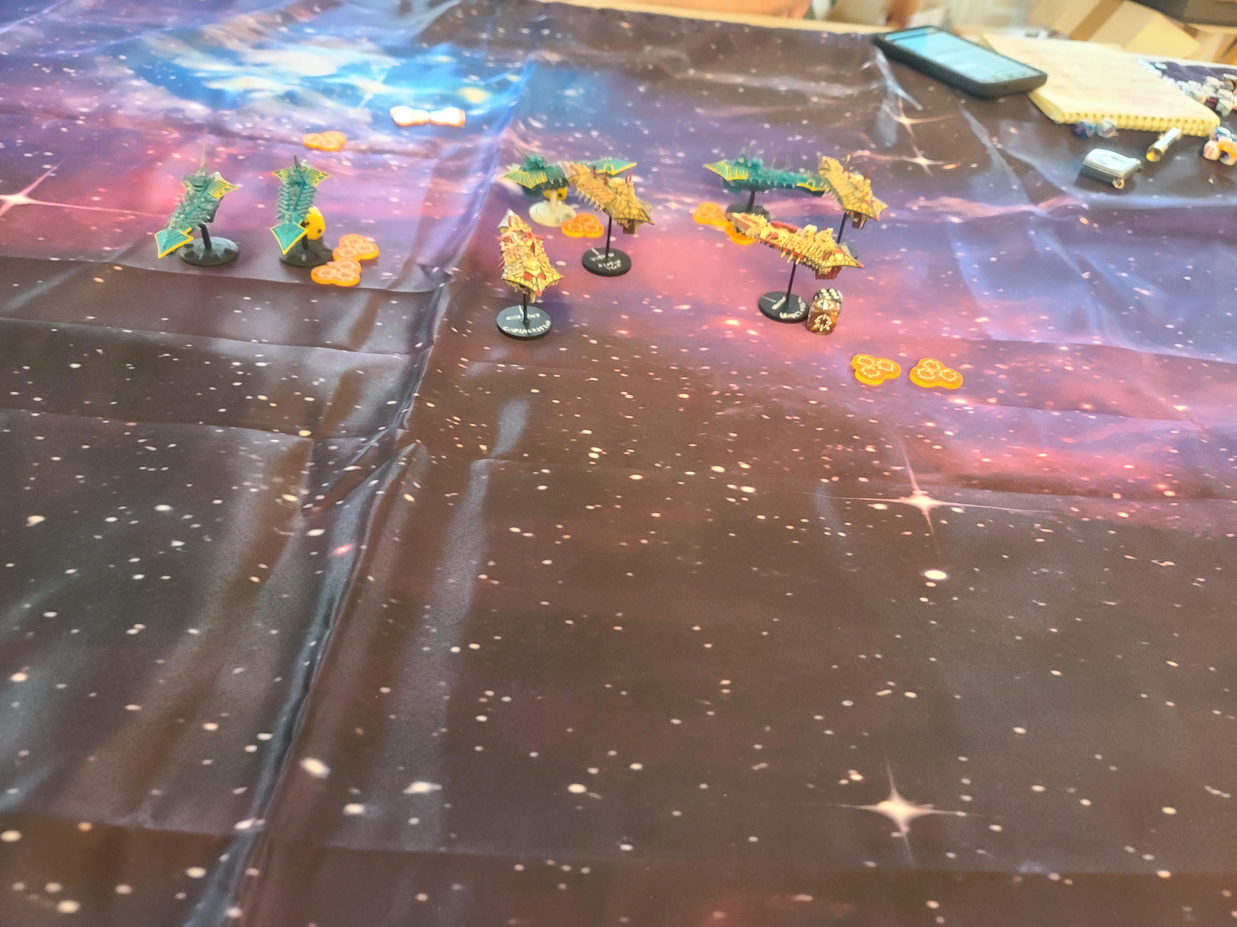 Battlefleet Gothic, Chaos, Cruiser Clash, Spaceships