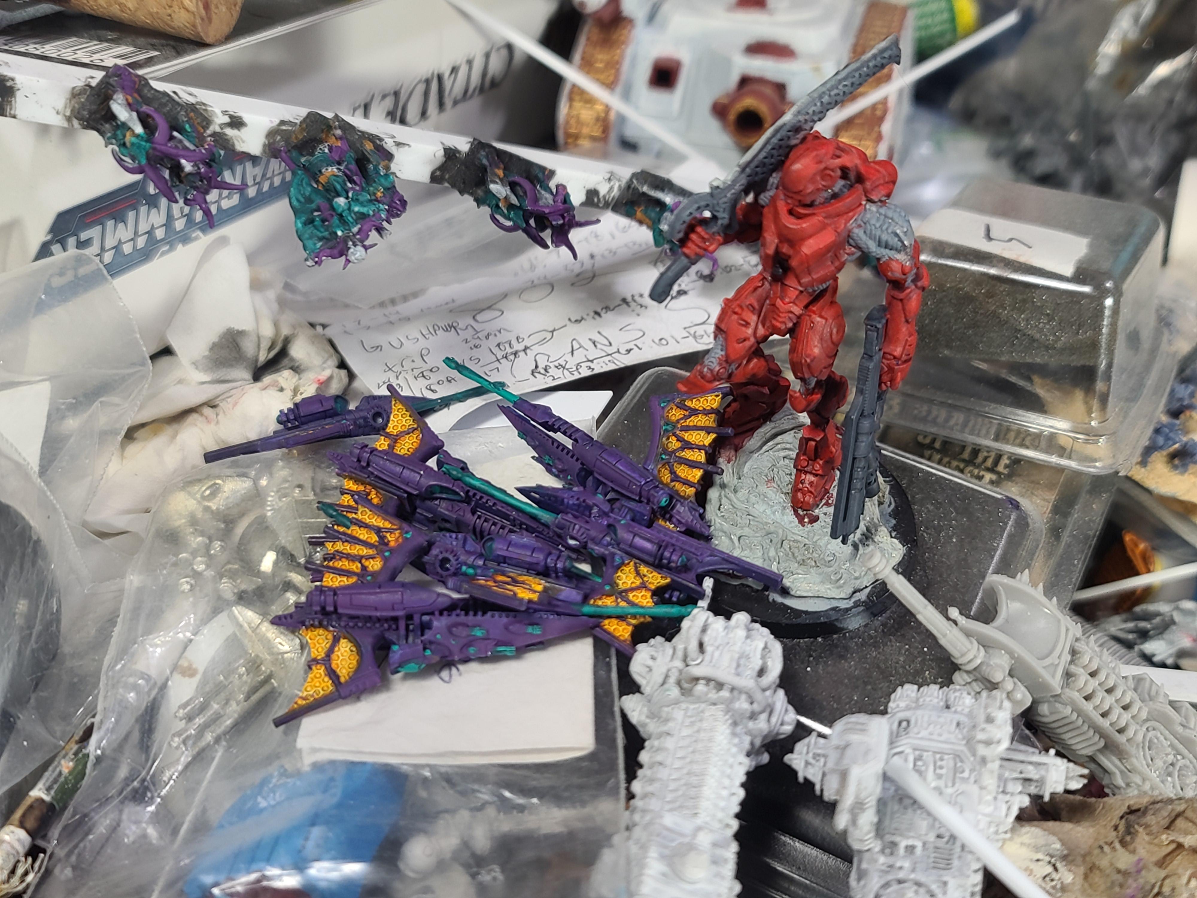 Battlefleet Gothic, Corvus Belli, Eldar, Escort, Godforge Miniatures, Hellebore, Hemlock, Infinity, Soul Forge Studios, Tag, Tikbalang