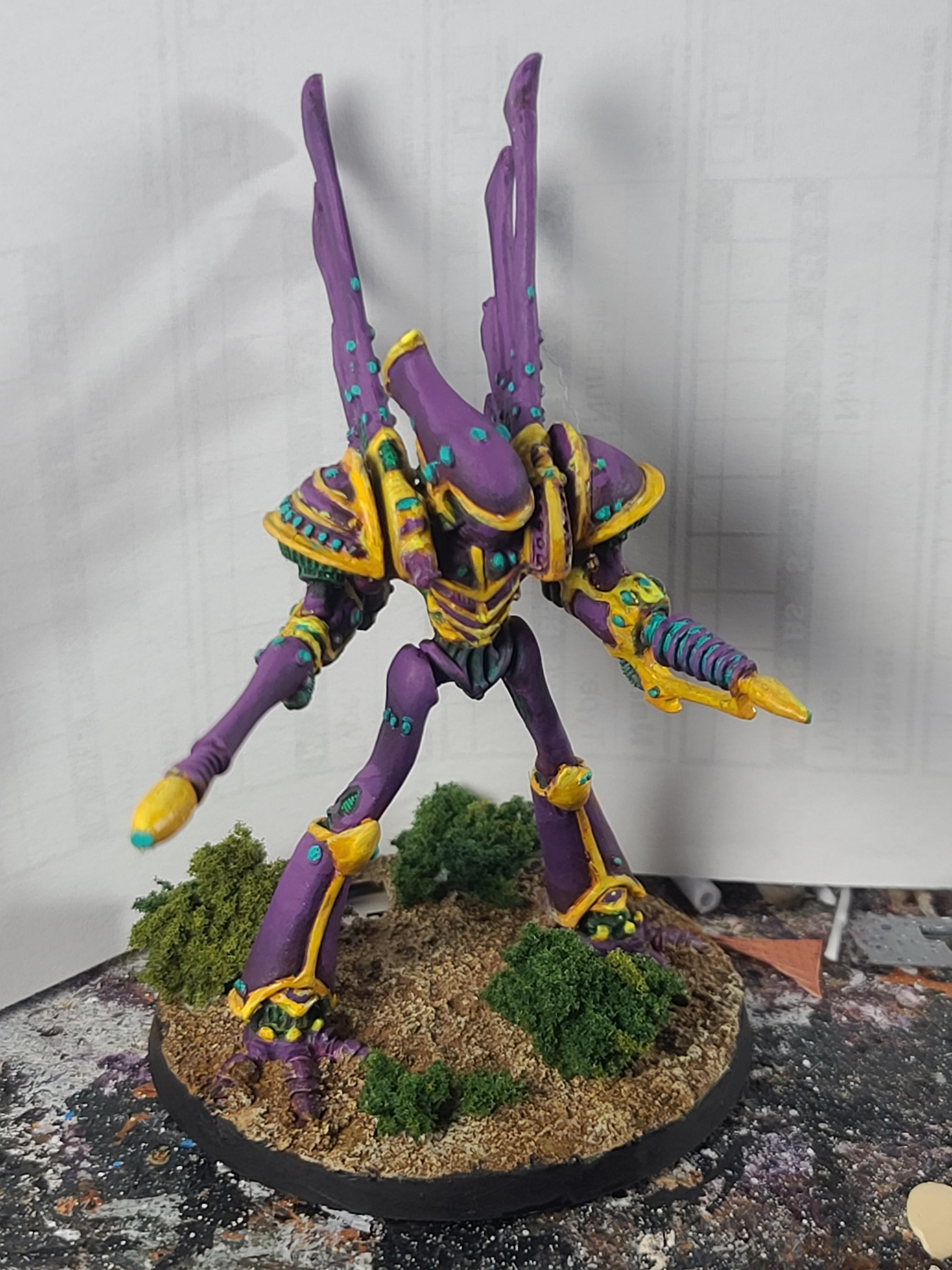 6mm, Eldar, Epic, Epic 40000, Epic Armageddon, Games Workshop, Revenant Titan, Titan
