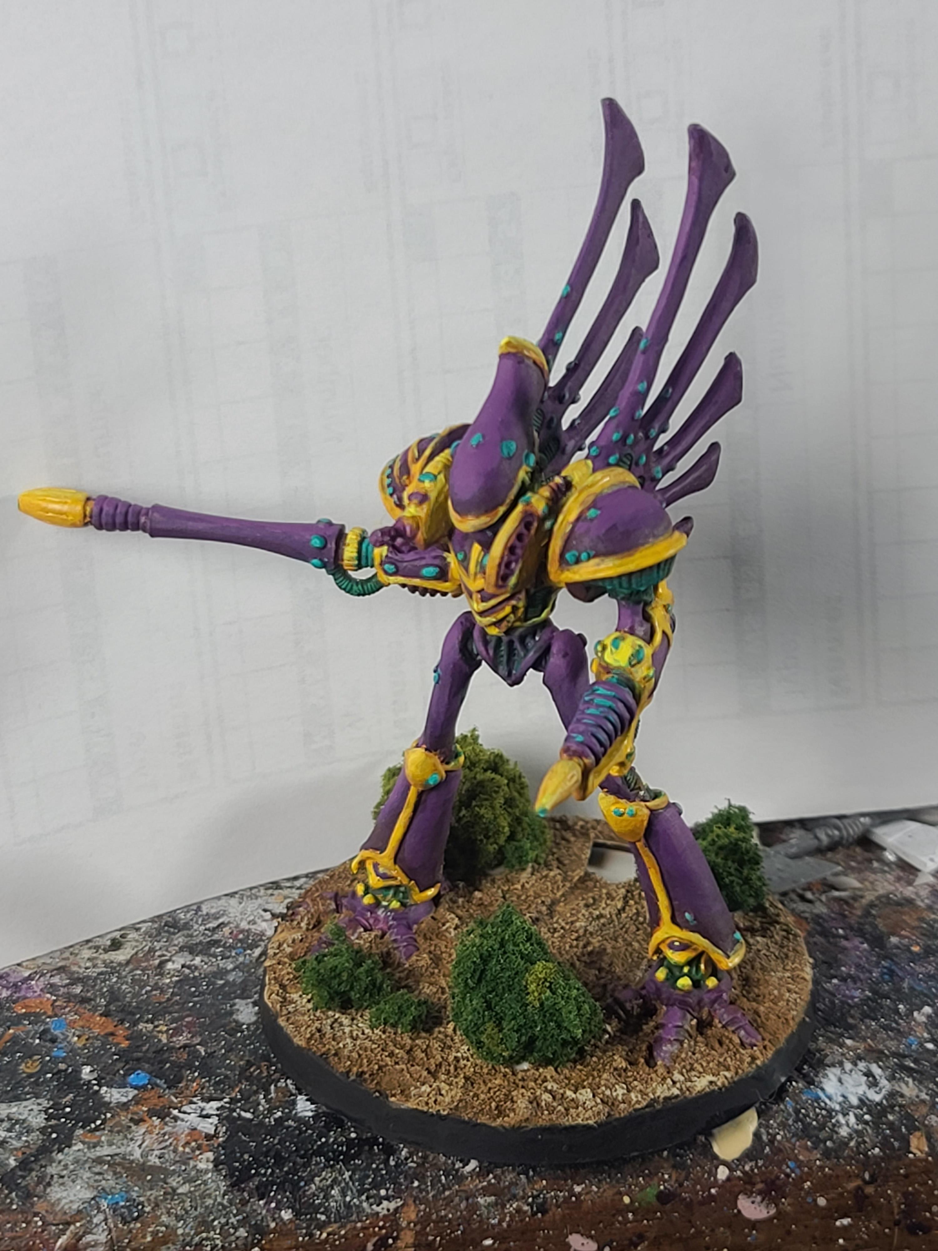 6mm, Eldar, Epic, Epic 40000, Epic Armageddon, Games Workshop, Revenant Titan, Titan