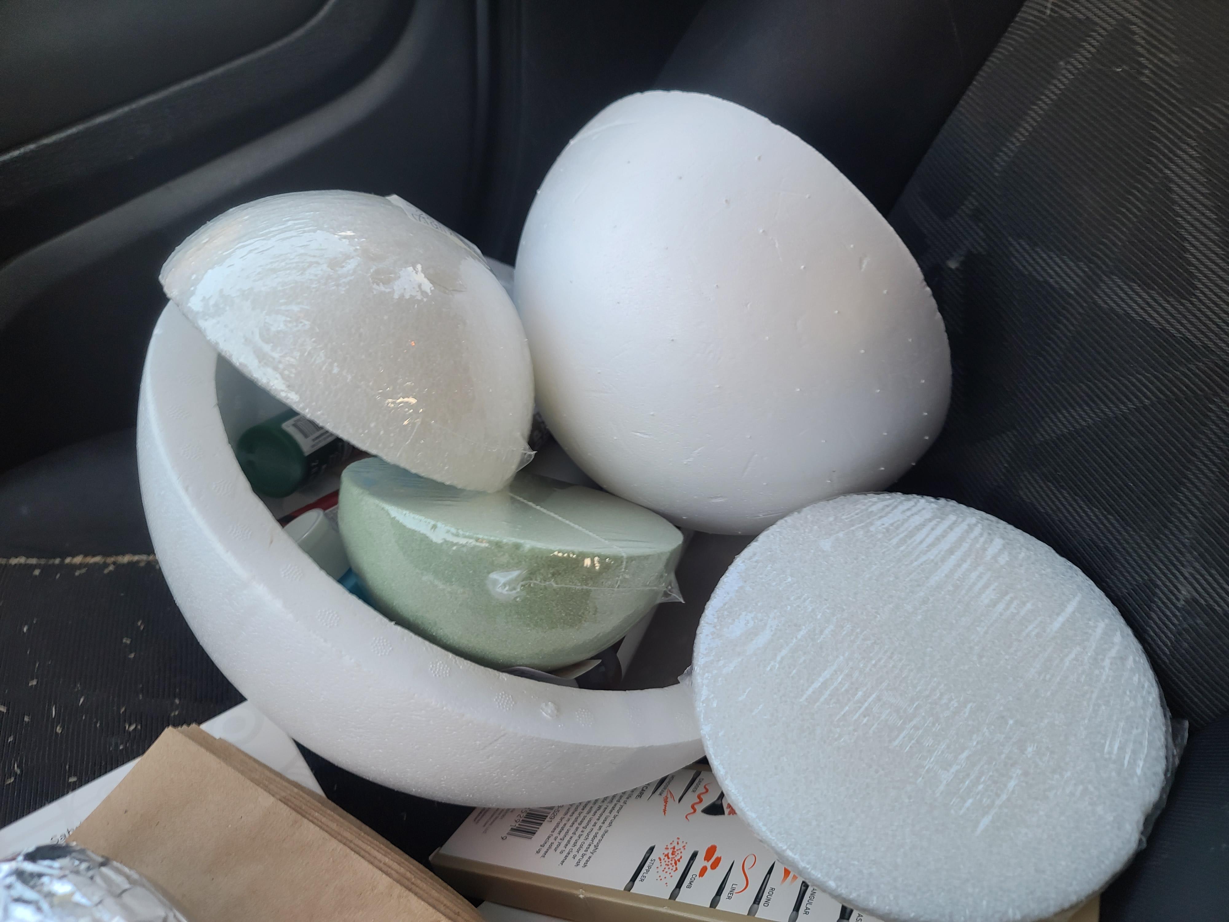 Foam Spheres, Joanns, Terrain Building
