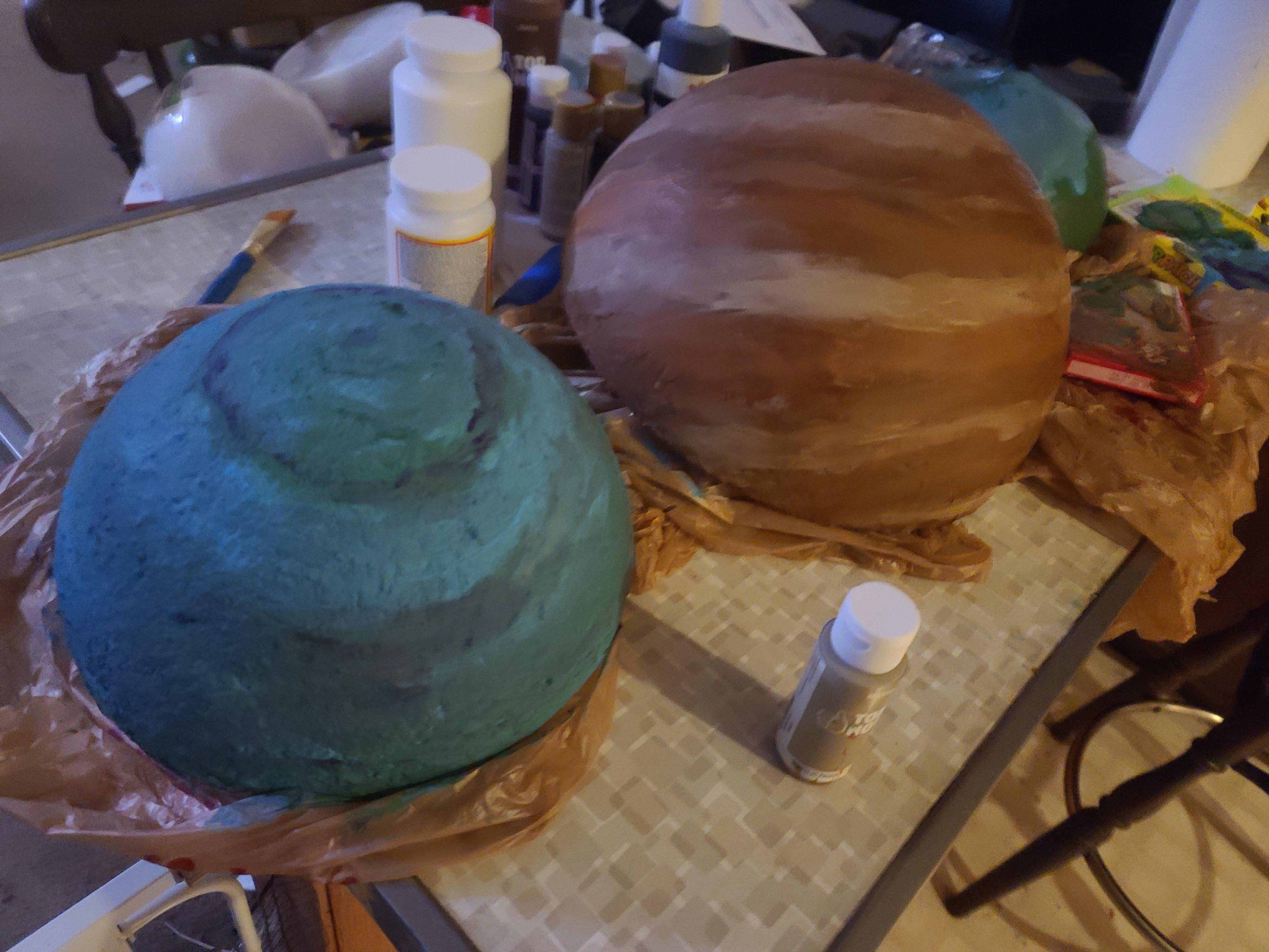 Battlefleet Gothic, Celestial Phenomena, Foam Spheres, Planets, Terrain