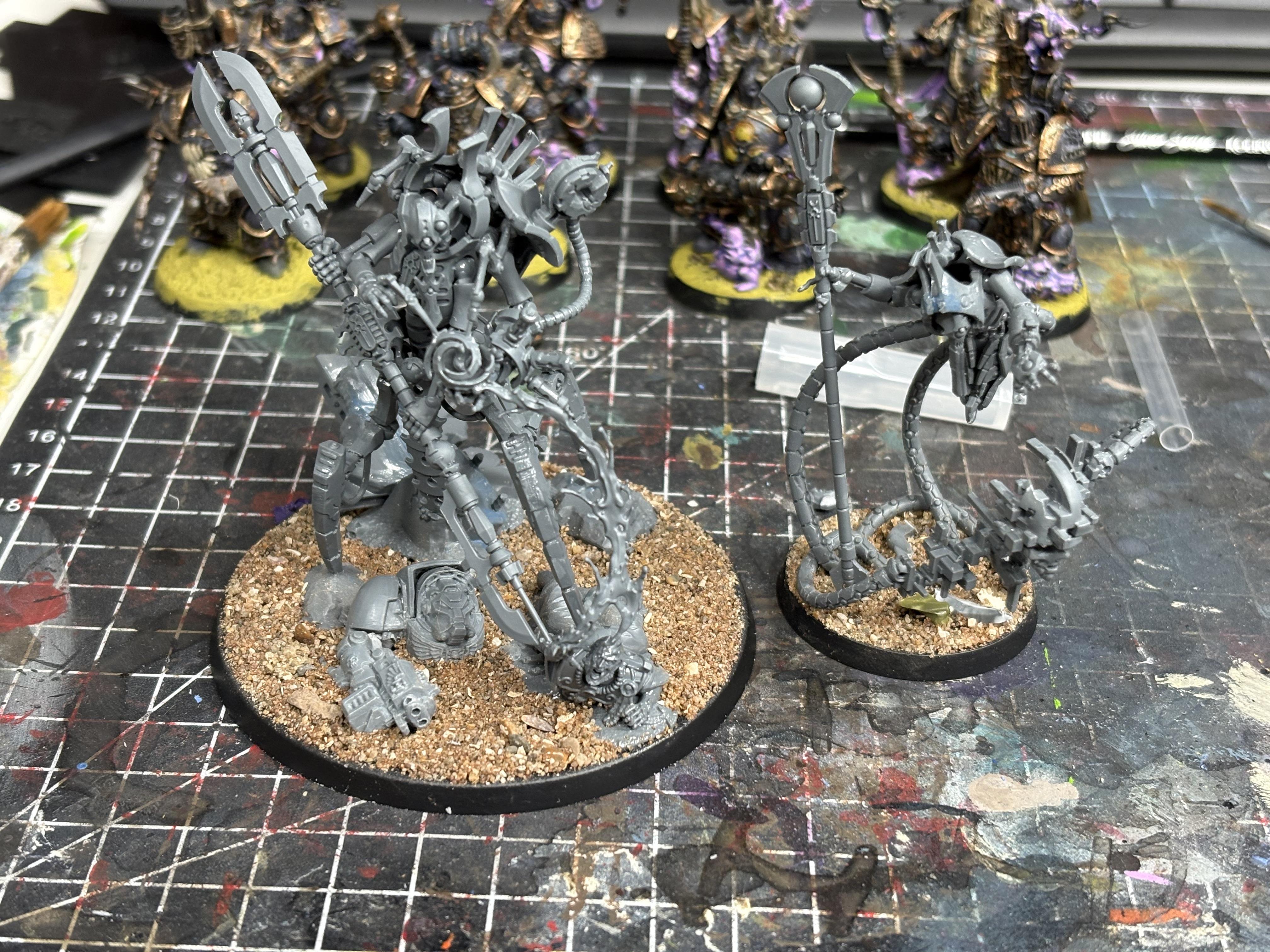 Illuminor Szeras, Necrons, Psychomancer, Warhammer 40,000, Work In Progress