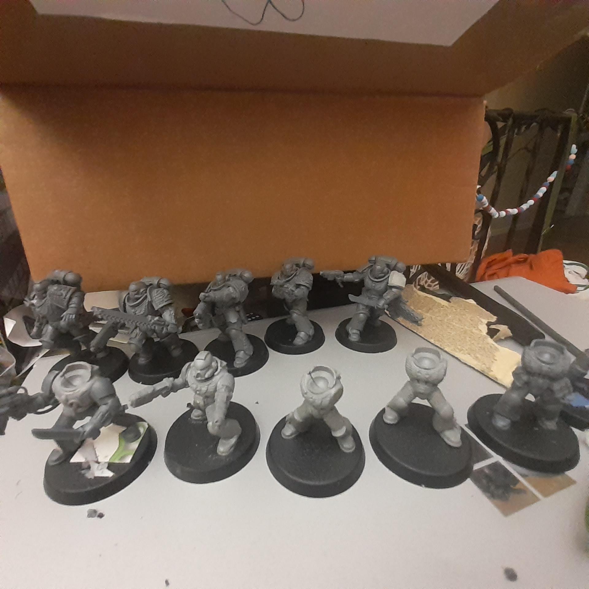 Astartes, Conversion, Deathwatch, Infernal, Intercessor, Primaris, Waaazag, Warhammer 40,000
