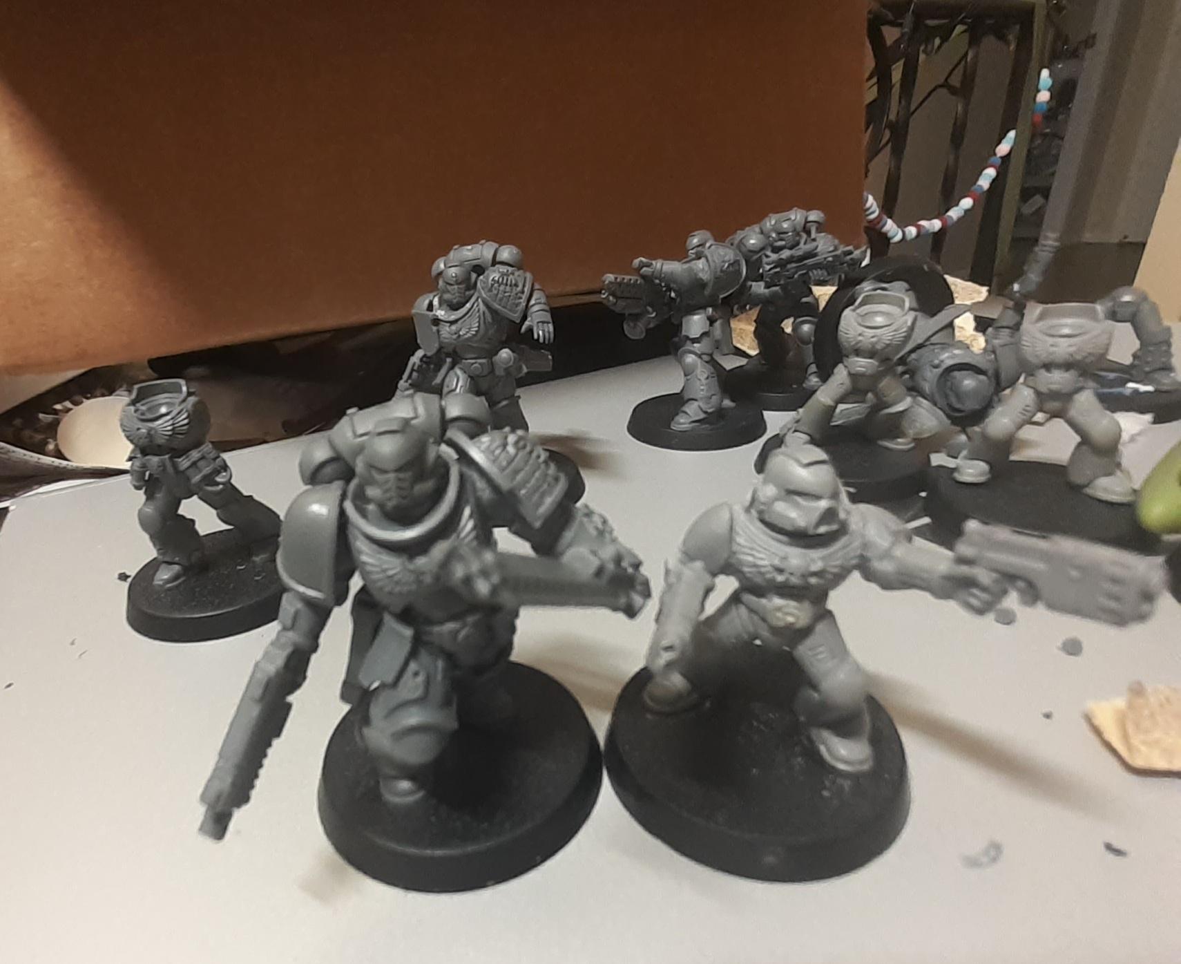 Astartes, Conversion, Deathwatch, Infernal, Intercessor, Primaris, Waaazag, Warhammer 40,000