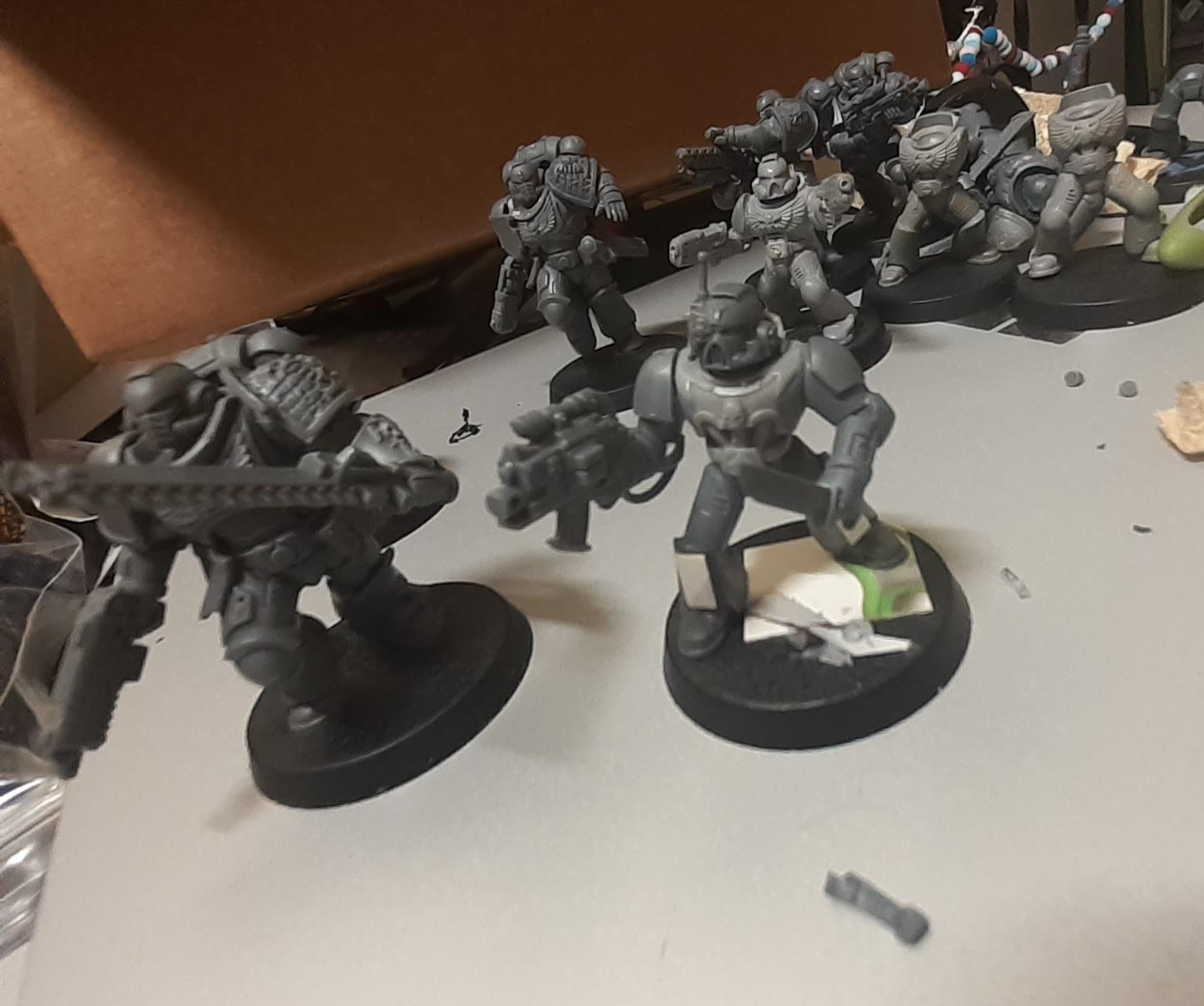 Astartes, Conversion, Deathwatch, Infernal, Intercessor, Primaris, Waaazag, Warhammer 40,000