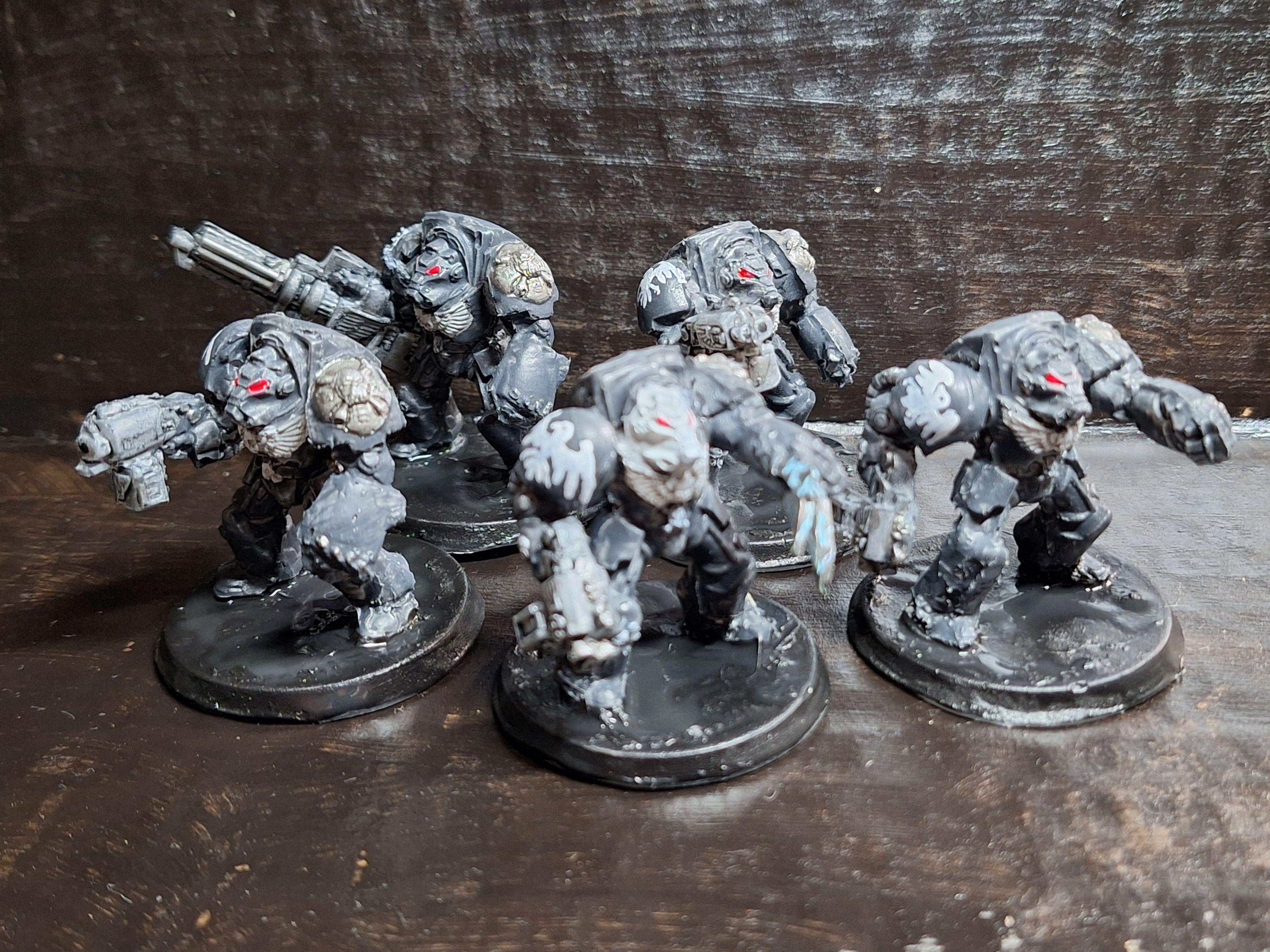 Raven Guard, Space, Space Marines, Terminator Squad, Warhammer 40,000, Warhammer Fantasy