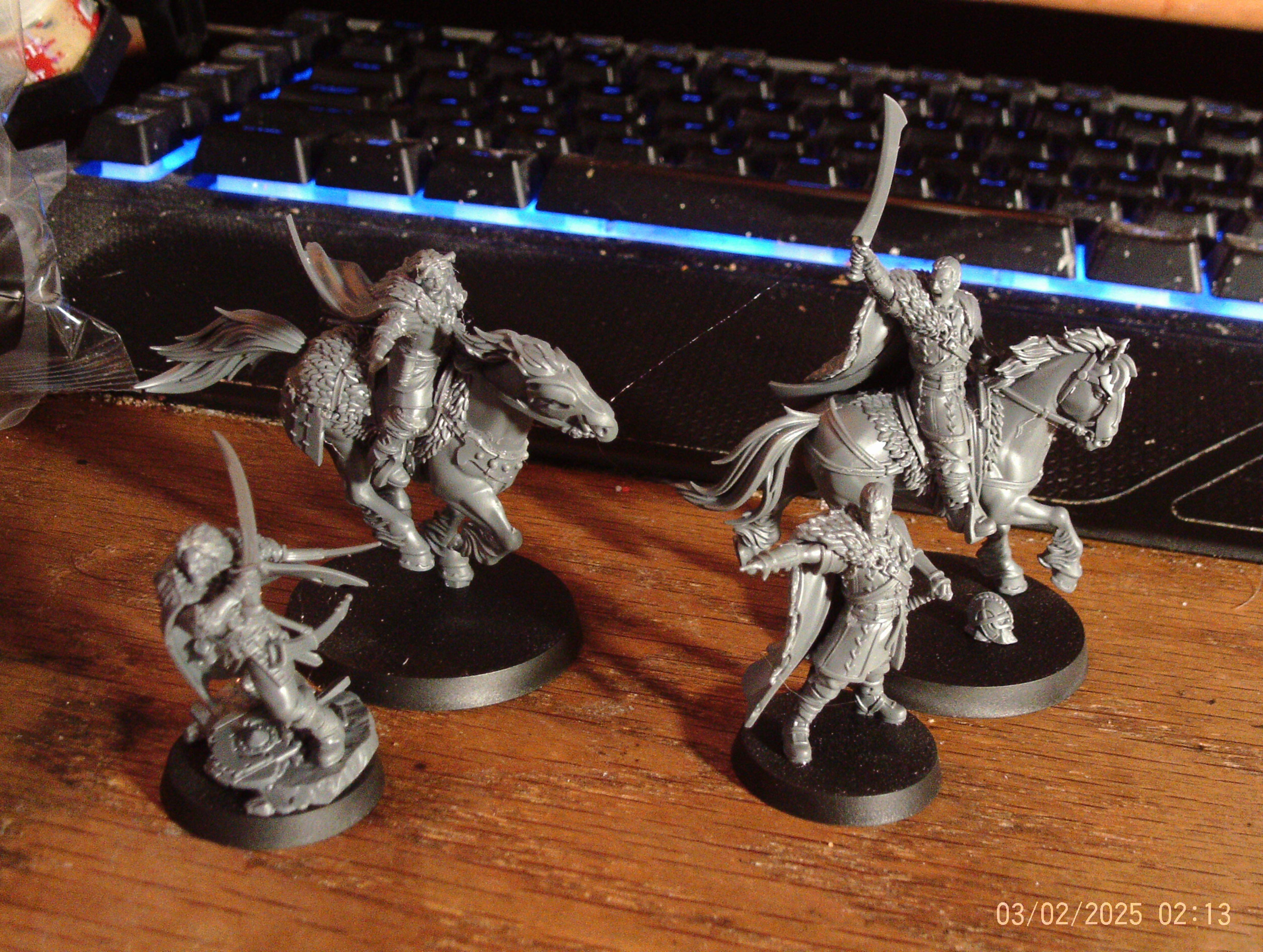 Wulf and Targg assembled