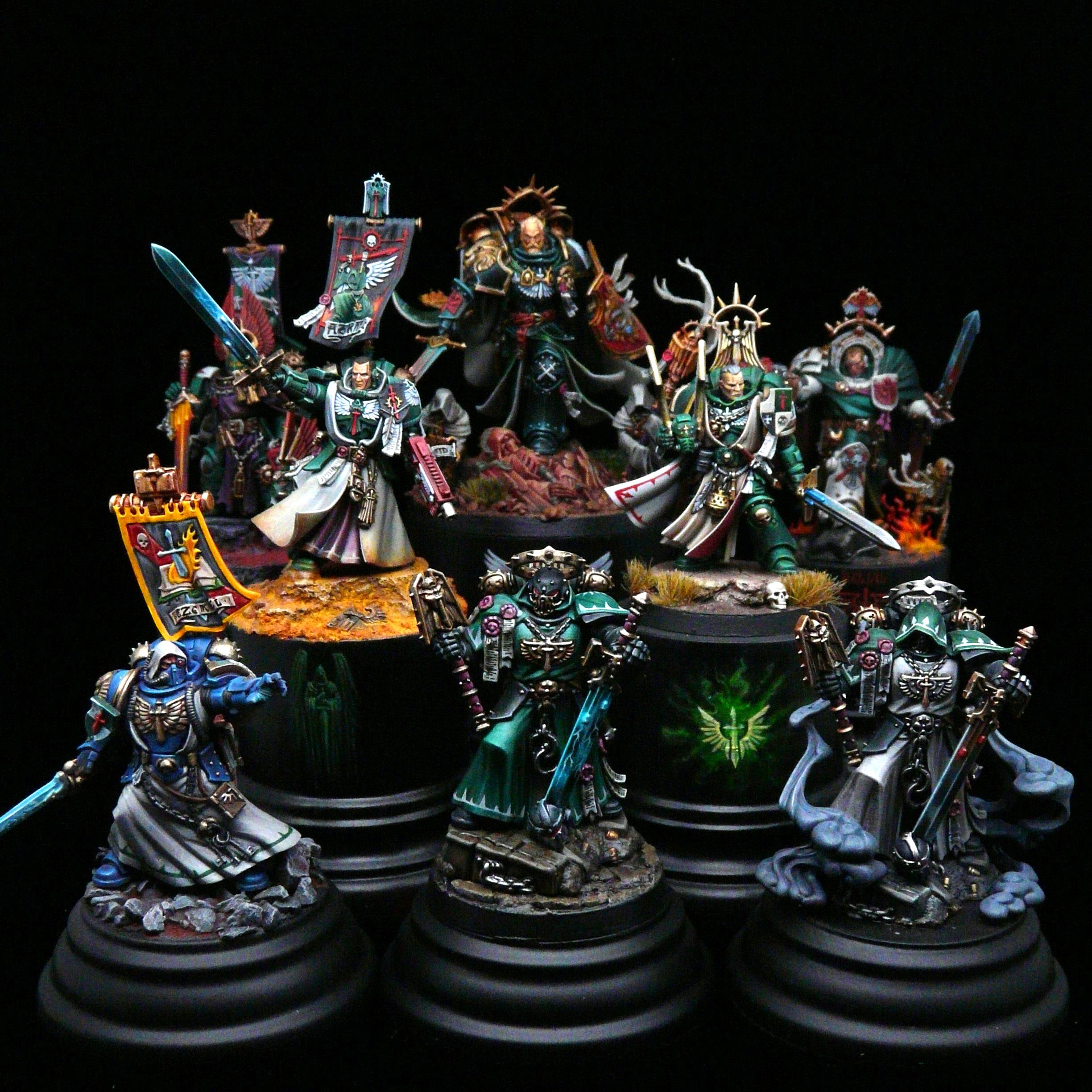 Adeptus Astartes, Asmodai, Azrael, Belial, Dark Angels, Ezekiel, Lazarus, Lion El Jonson, Primarch, Primaris, Space Marines