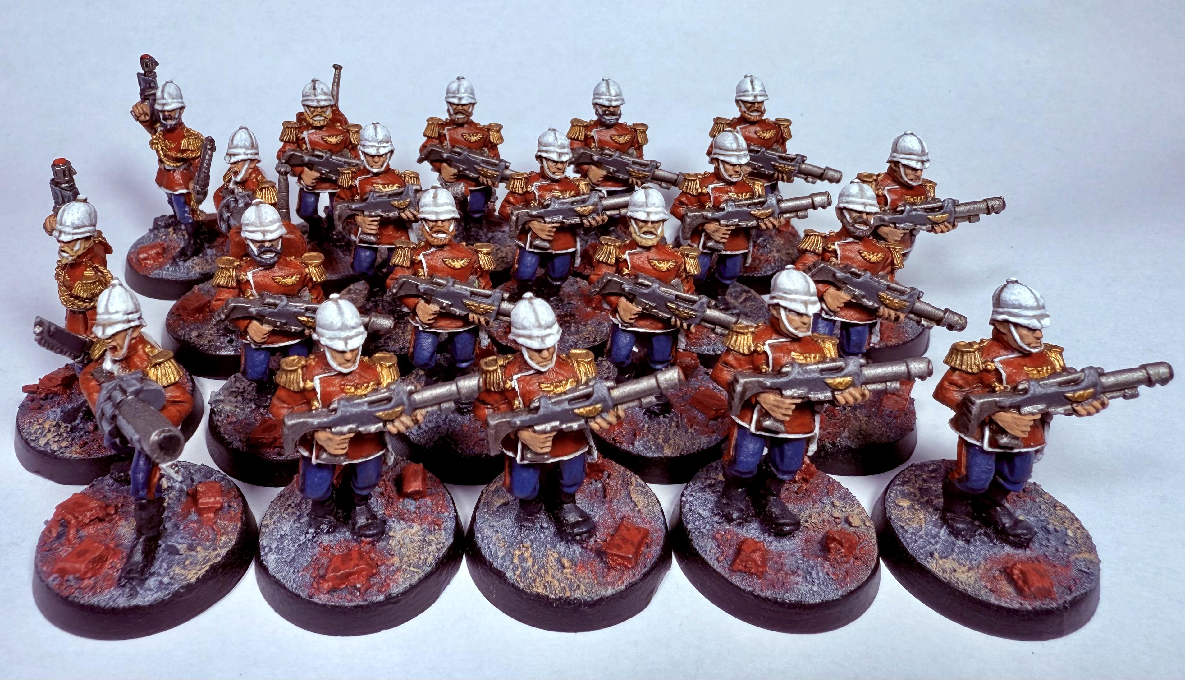 Astra Militarum, Imperial Guard, Oldhammer, Praetorians, Regiment, Warhammer 40,000