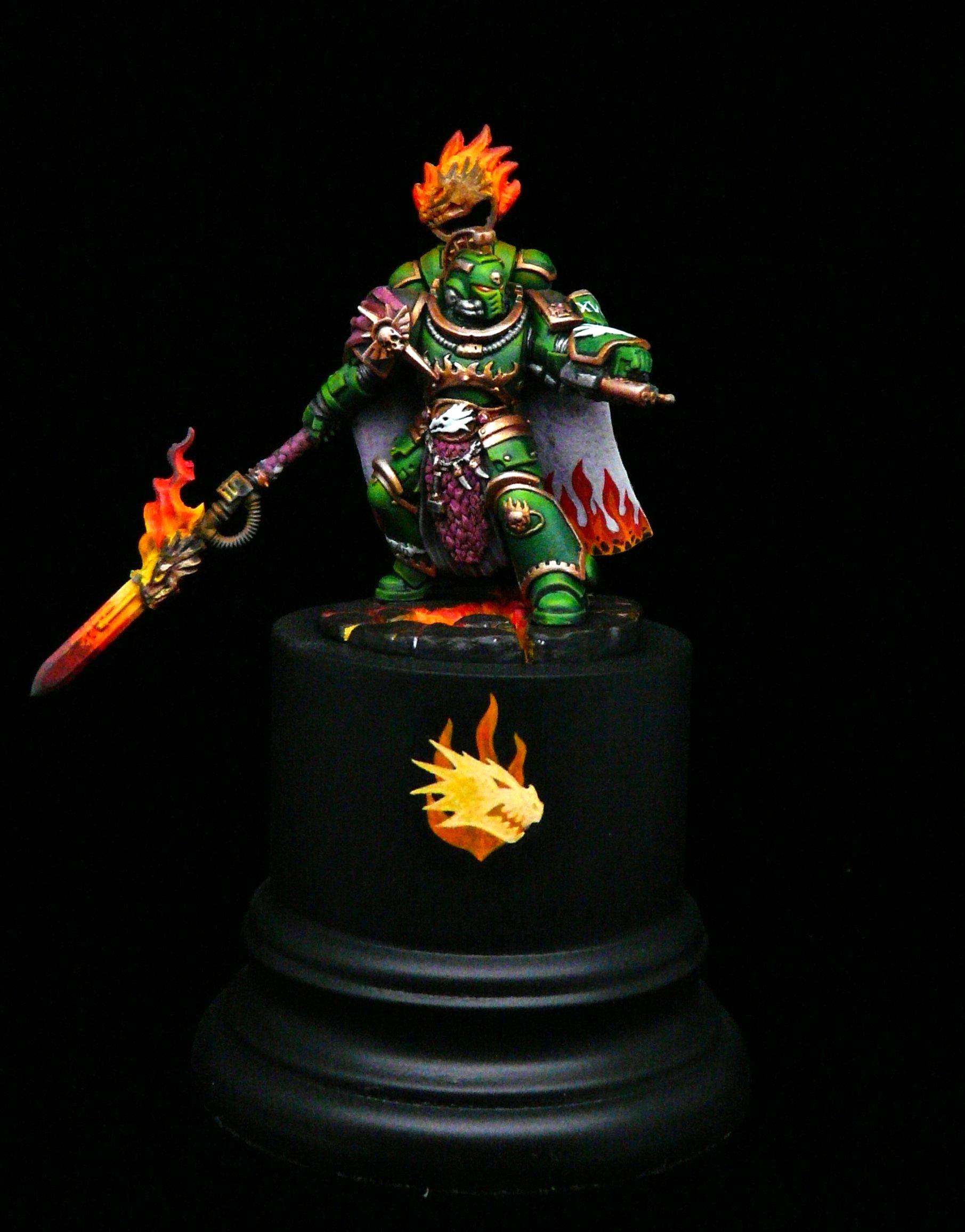 Adeptus Astartes, Father Of The Forge, Primaris, Salamanders, Space Marines, Vulkan He'stan