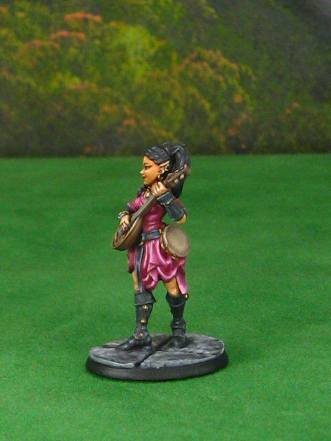 Ryelle Rainheather, Female Elf Bard