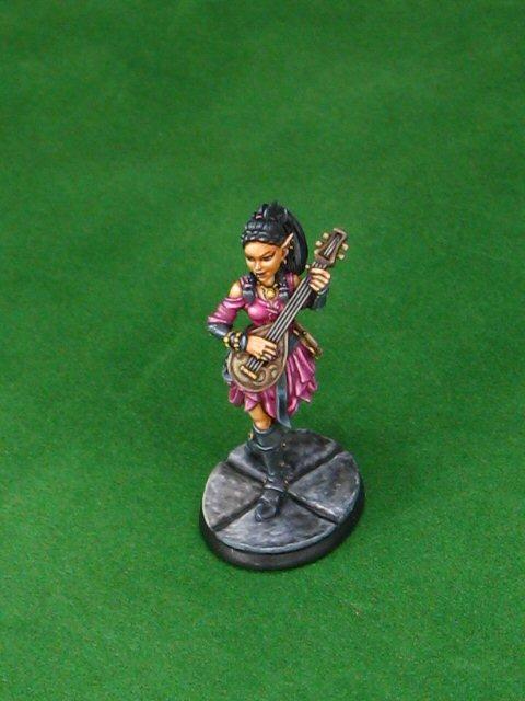 Ryelle Rainheather, Female Elf Bard