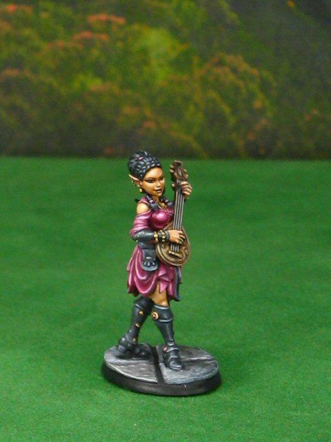 Ryelle Rainheather, Female Elf Bard