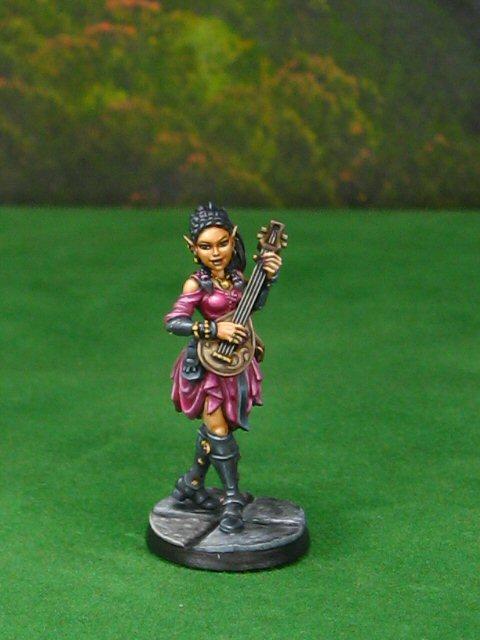 Ryelle Rainheather, Female Elf Bard