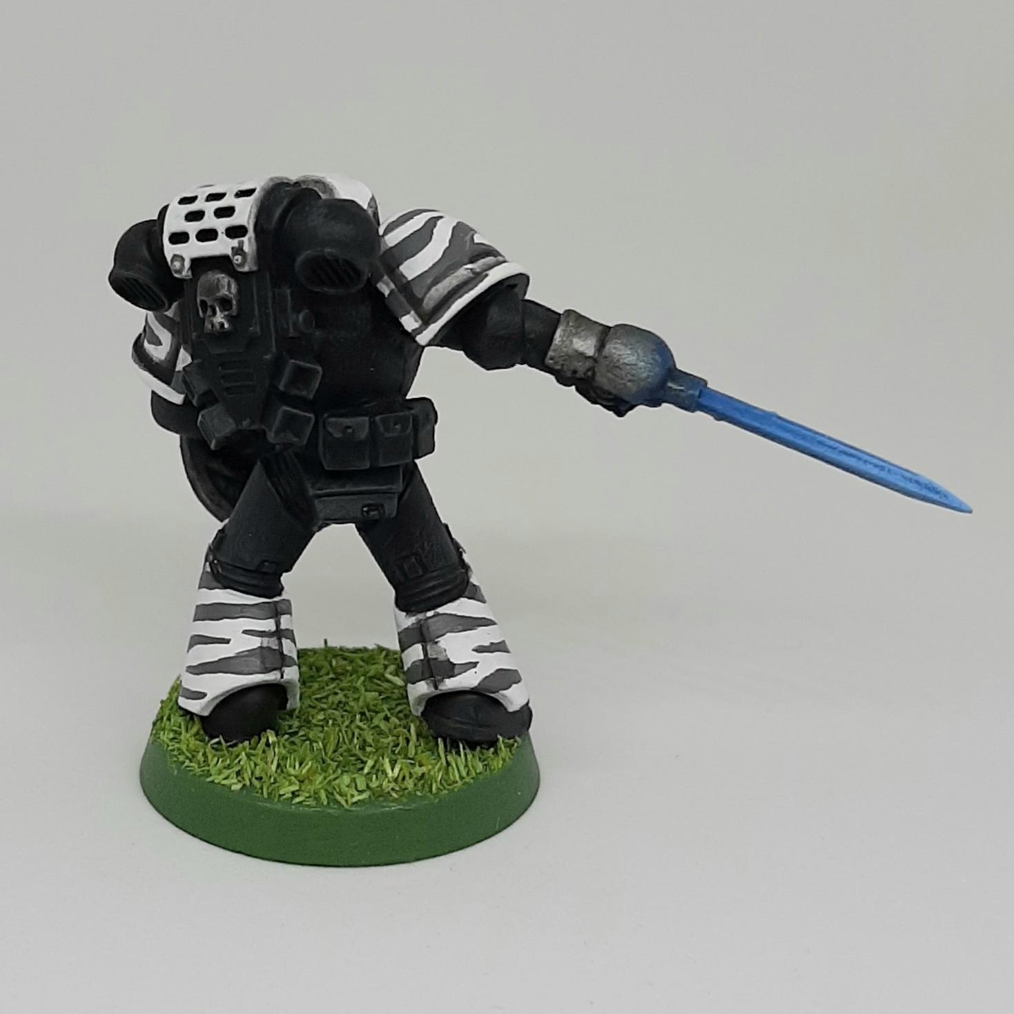 Adeptus, Astartes, Camouflage, Conversion, Dandpatta, Fighting, India, Jungle, Pata, Patta, Pattern, Shield, Space, Space Marines, Stripes, Tiger, Tigers, Trees, Veda, Veteran, White