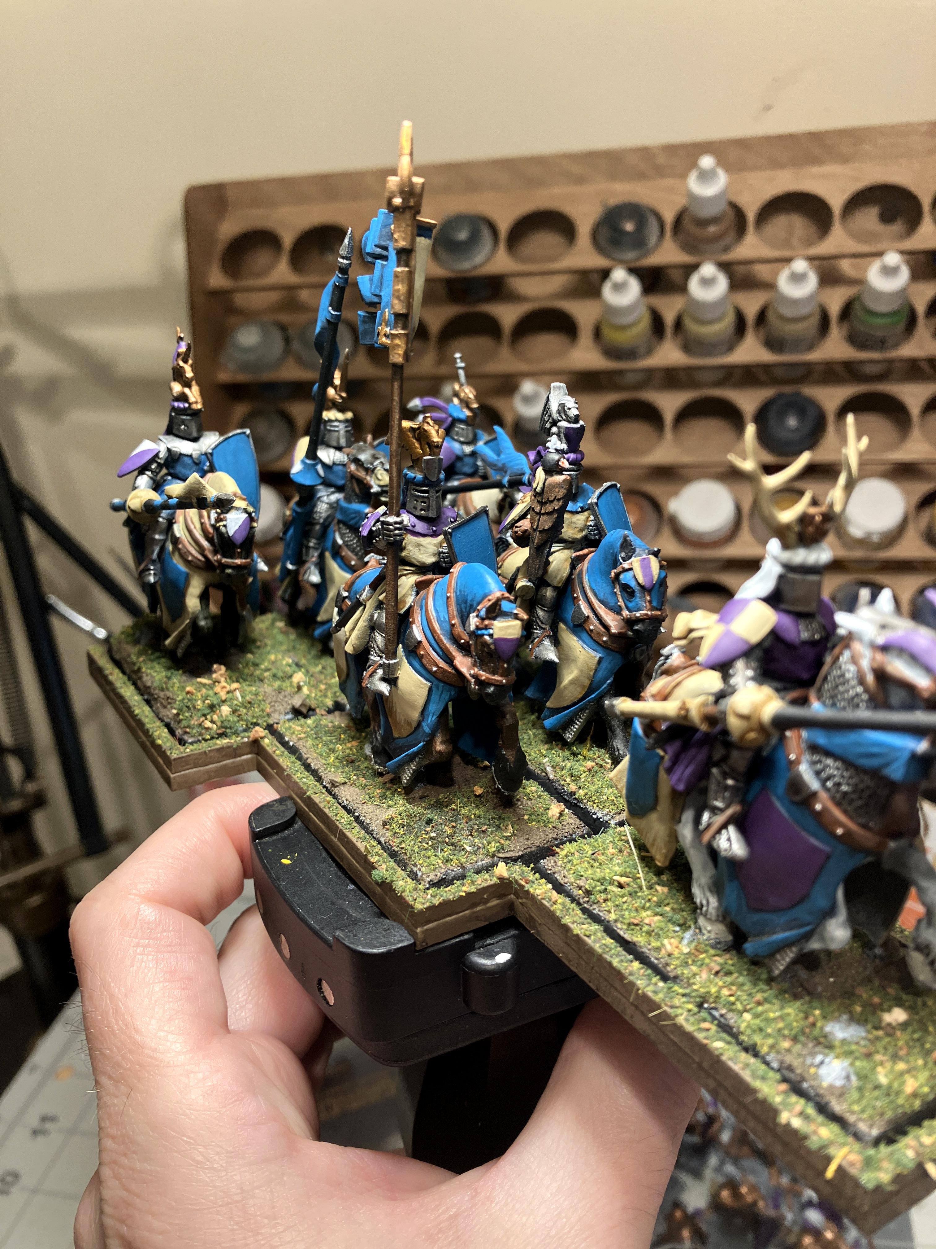 Bretonnians, Knights, Knights Of The Realm, The Old World, Warhammer Fantasy