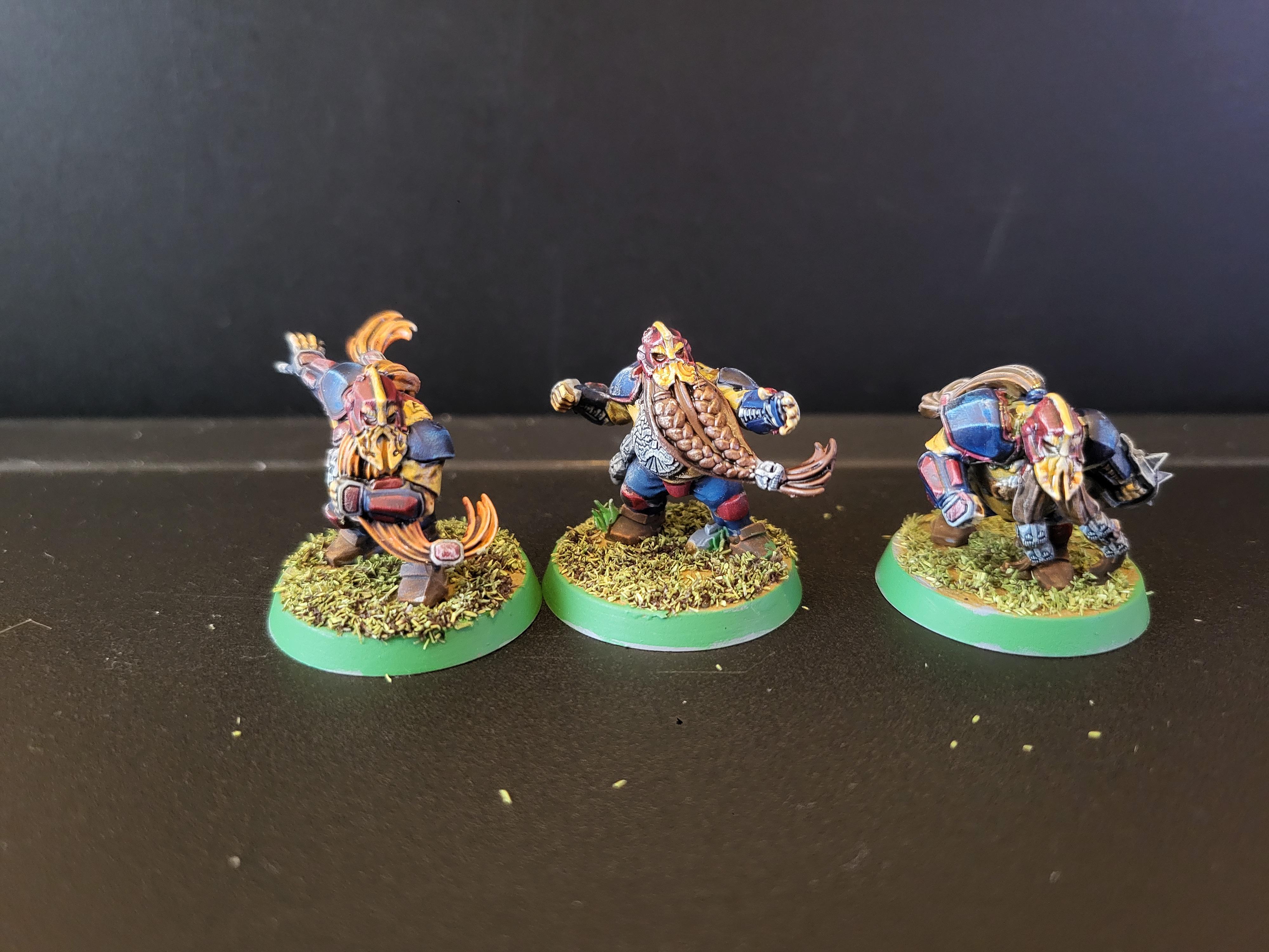 Dwarves, Halflings, Human, Old World