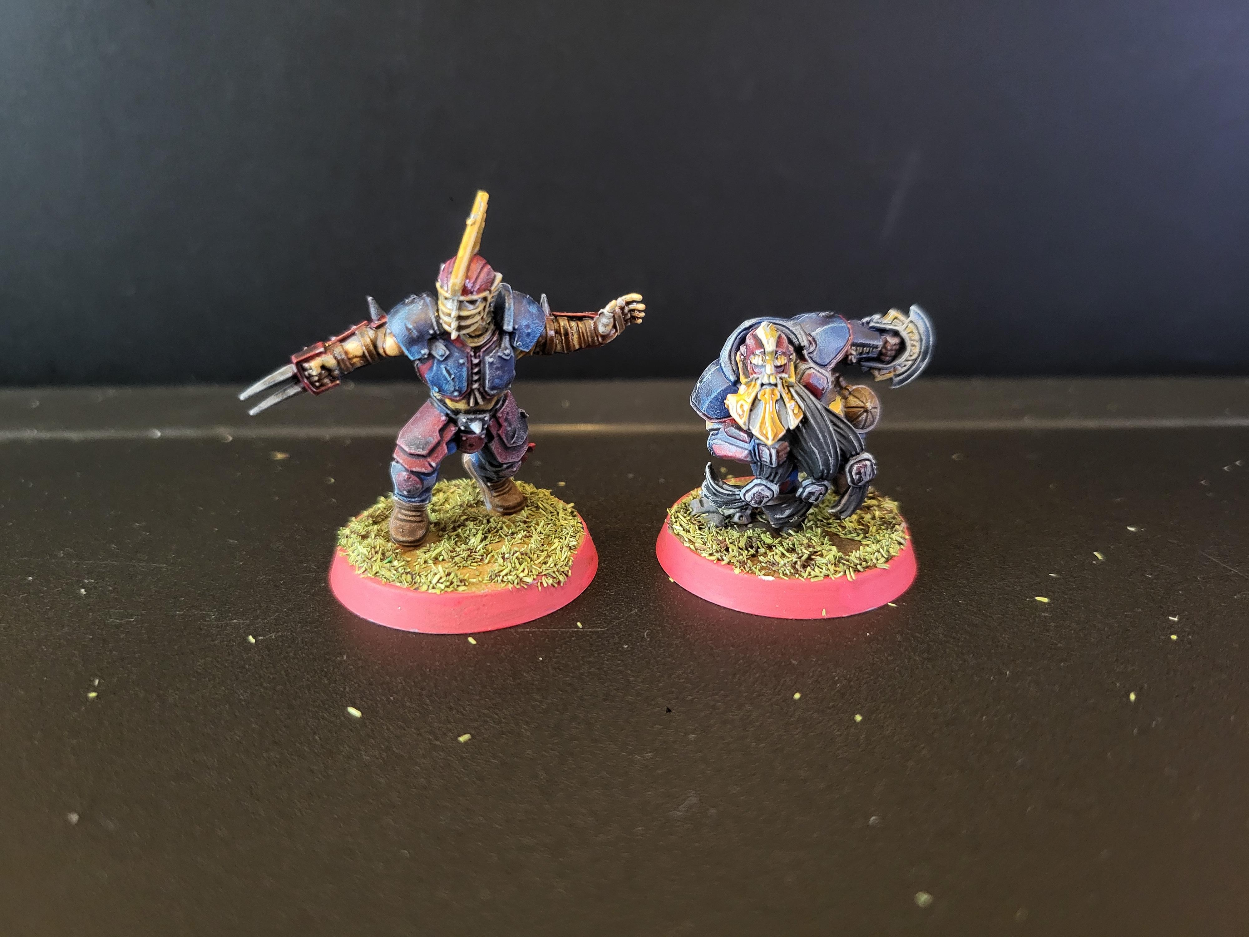 Dwarves, Halflings, Human, Old World