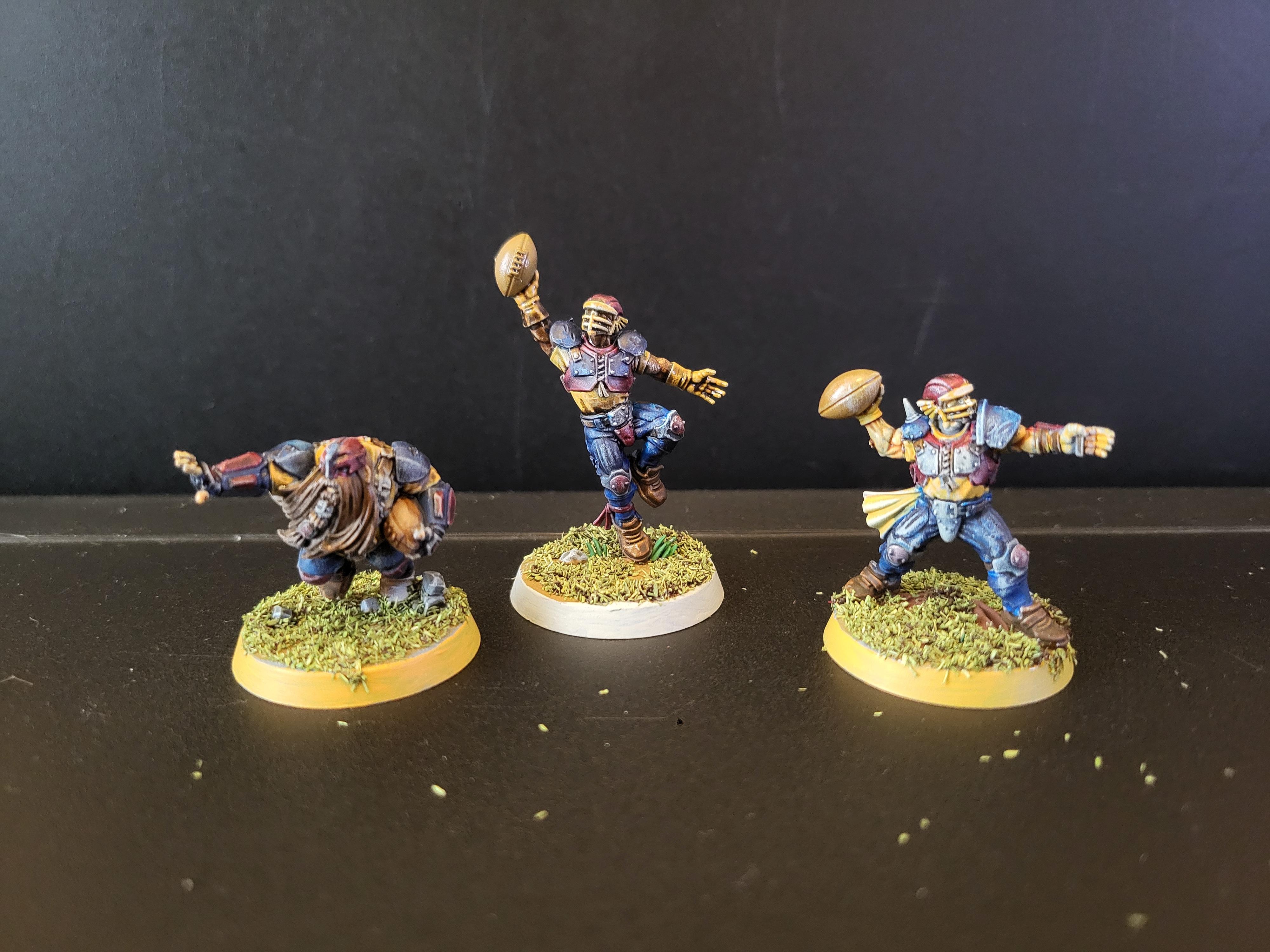 Blood Bowl, Dwarves, Halflings, Human, Old World