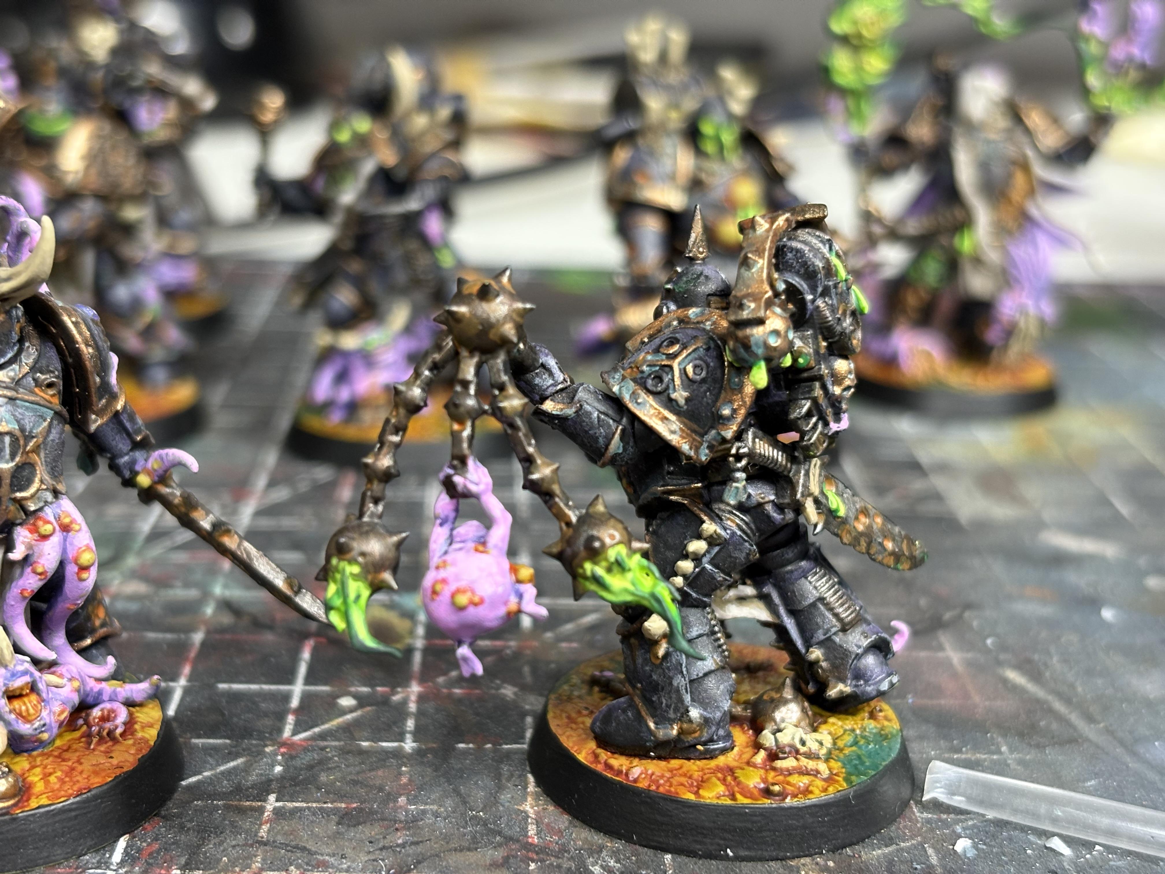 Chaos Space Marines, Death Guard, Kill Team, Plague Marines, Series 3, Space Marine Heroes, Space Marines, Warhammer 40,000