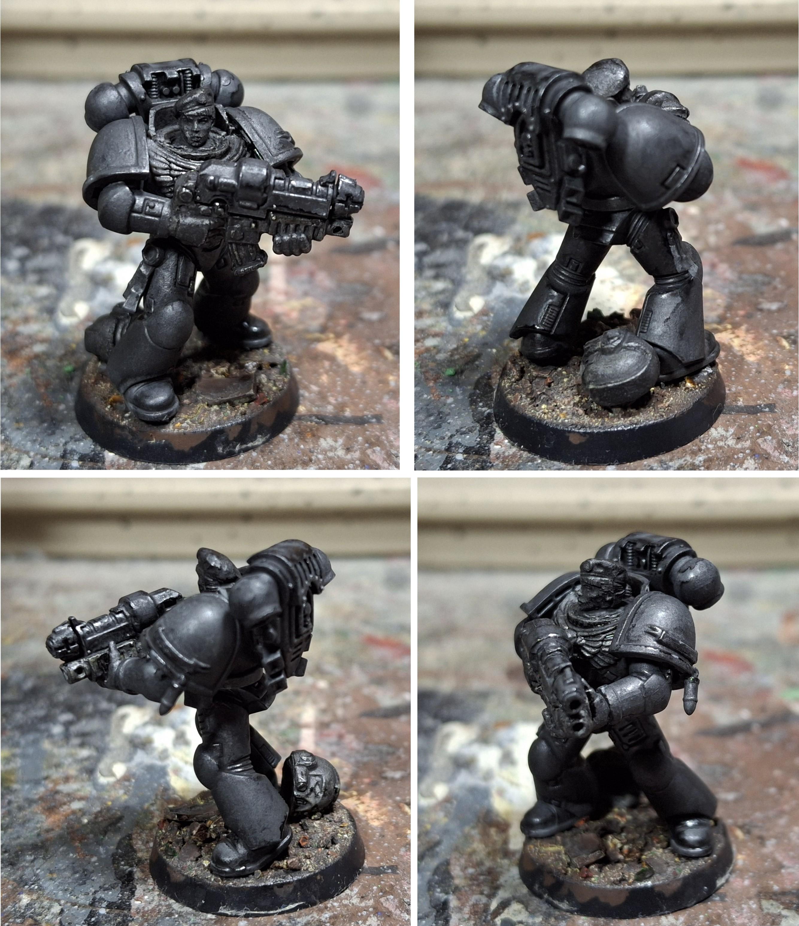 Female Space Marine pip 1