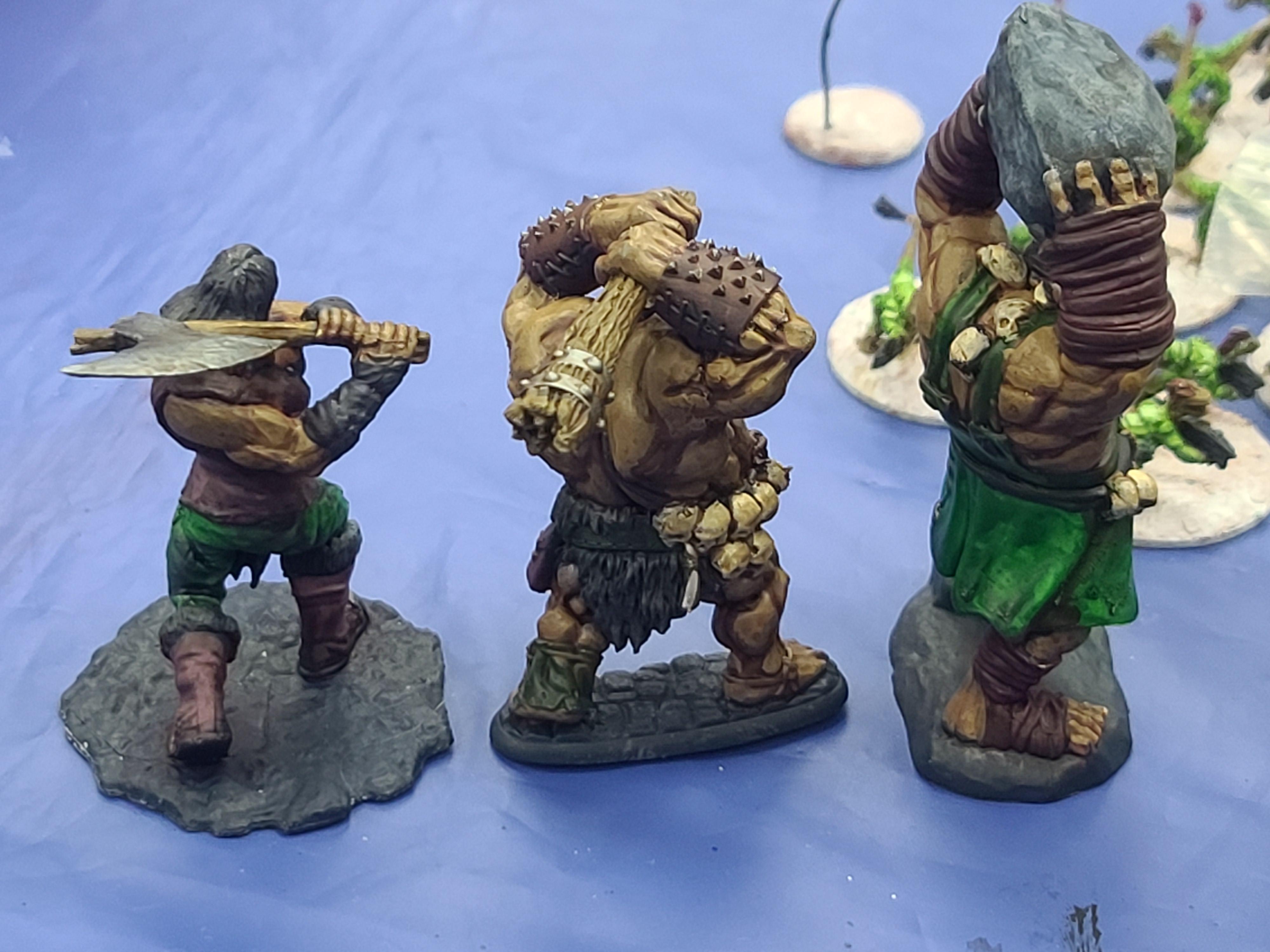 Deep Cuts, Dungeons And Dragons, Nolozurs, Ogres, Pathfinders, Reaper Miniatures