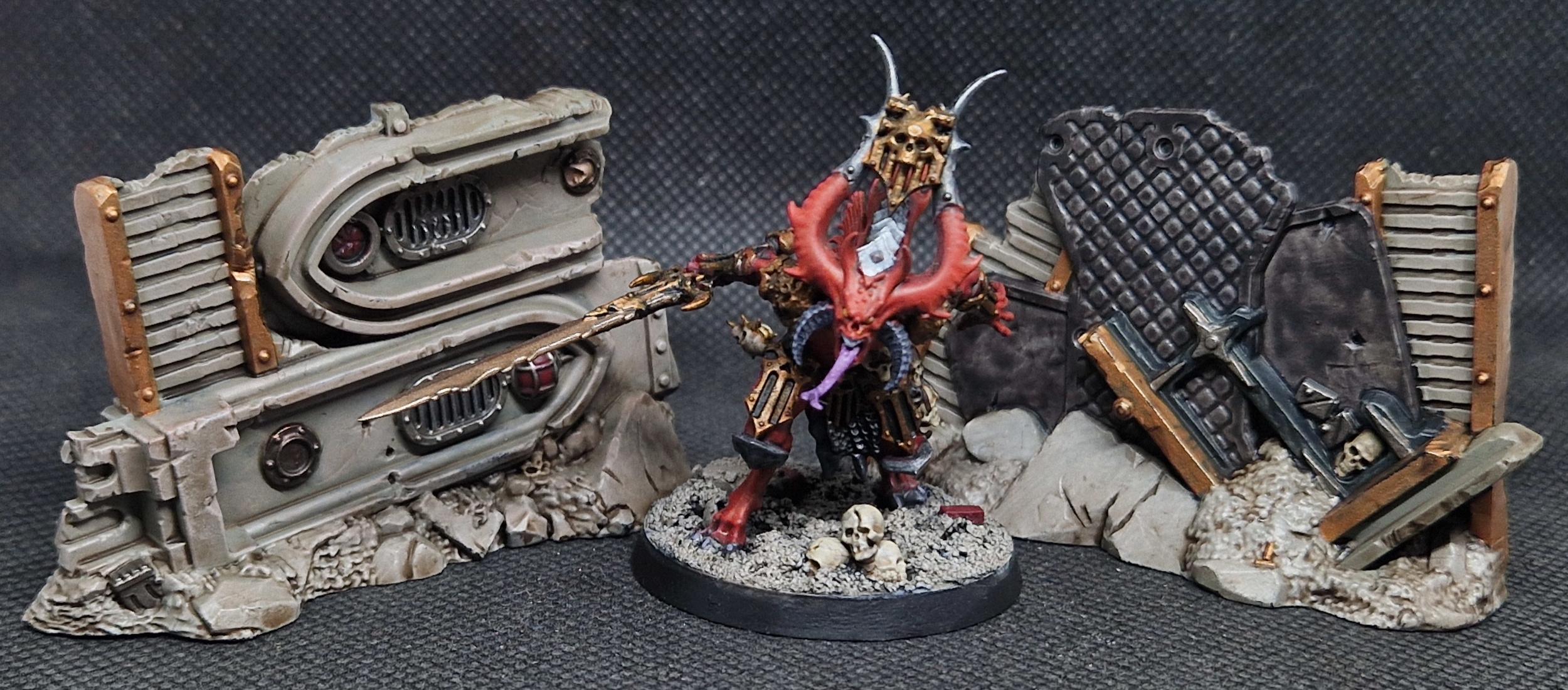 Terrain, Operation: Hivestorm Large Rubble - with Bloodmaster