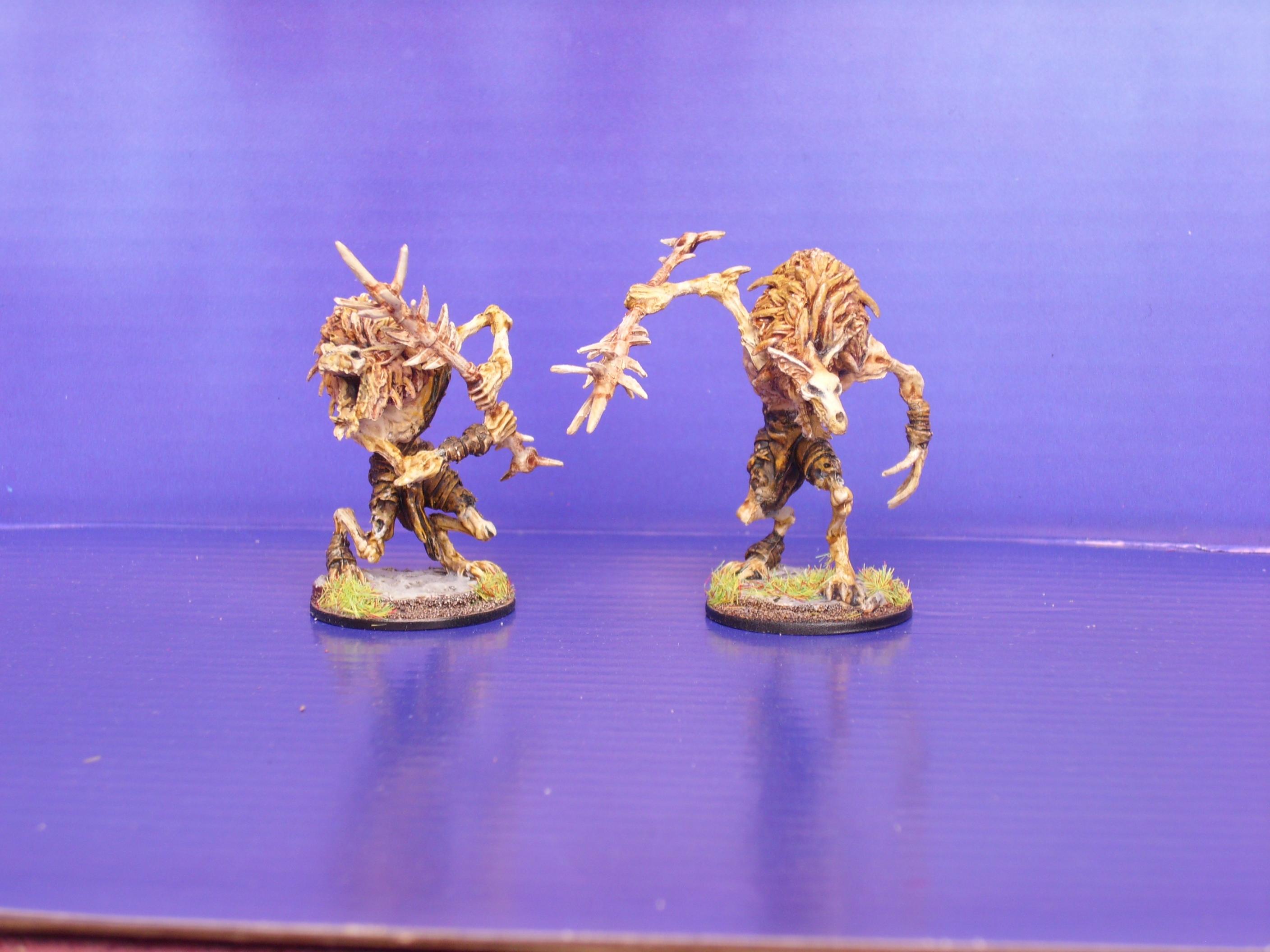 Dungeons And Dragons, Gnoll Witherlings, Gnolls, Monsters, Nolzur's Marvellous Miniatures, Rpg, Undead