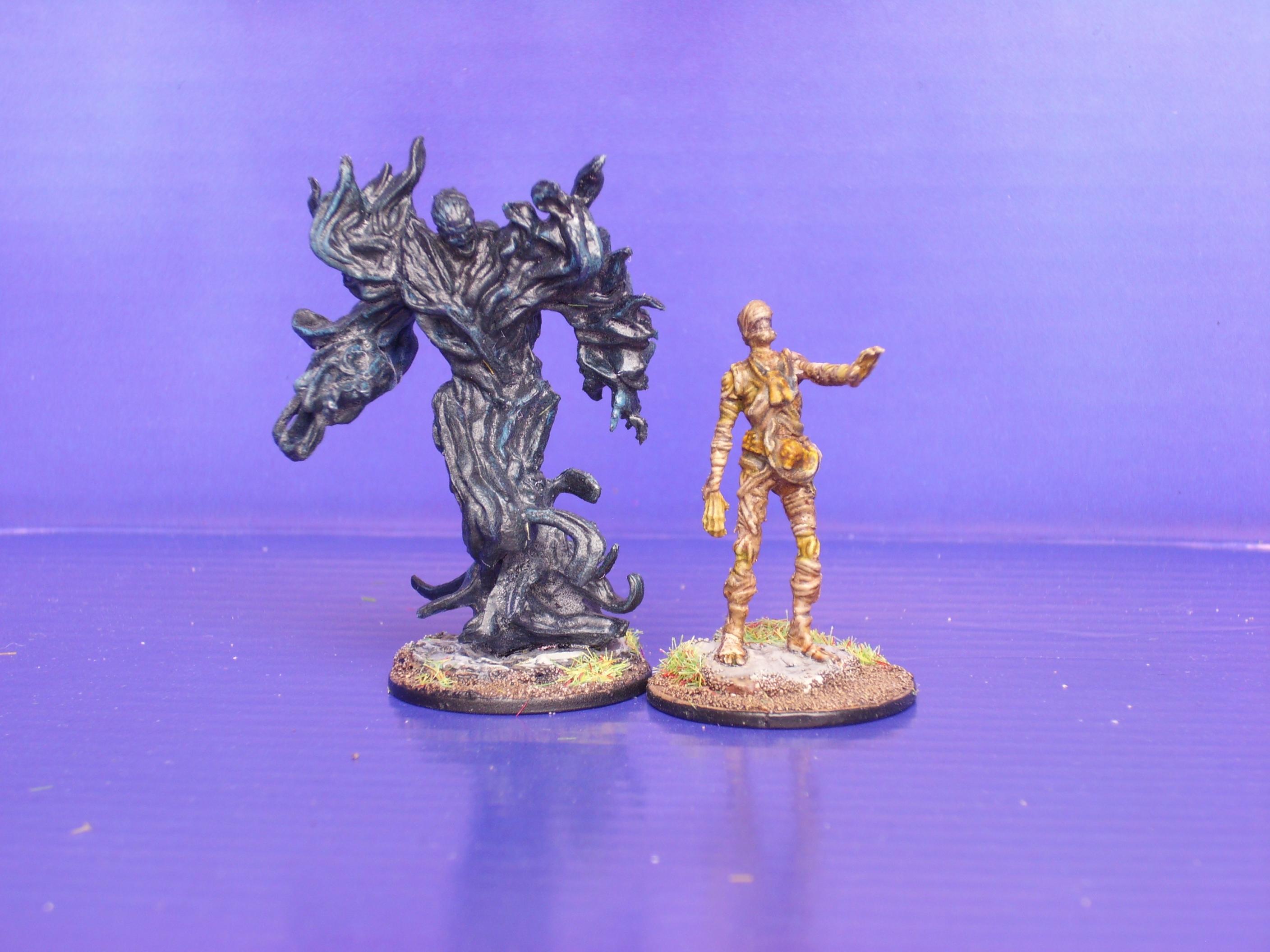 Allip, Dungeons And Dragons, Monsters, Mummy Lord, Nolzur's Marvellous Miniatures, Rpg, Undead