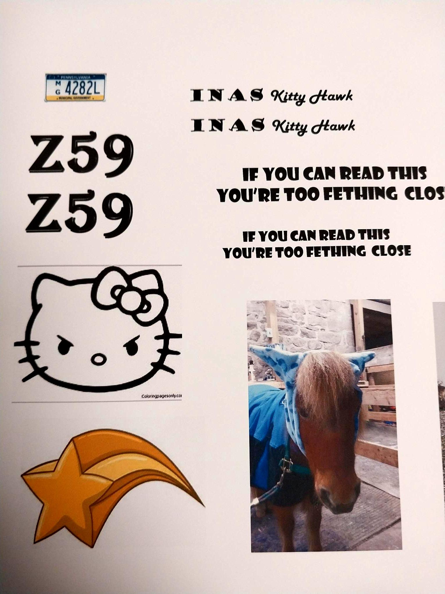 Kitty Hawk, Nekomimi, Zeppelin