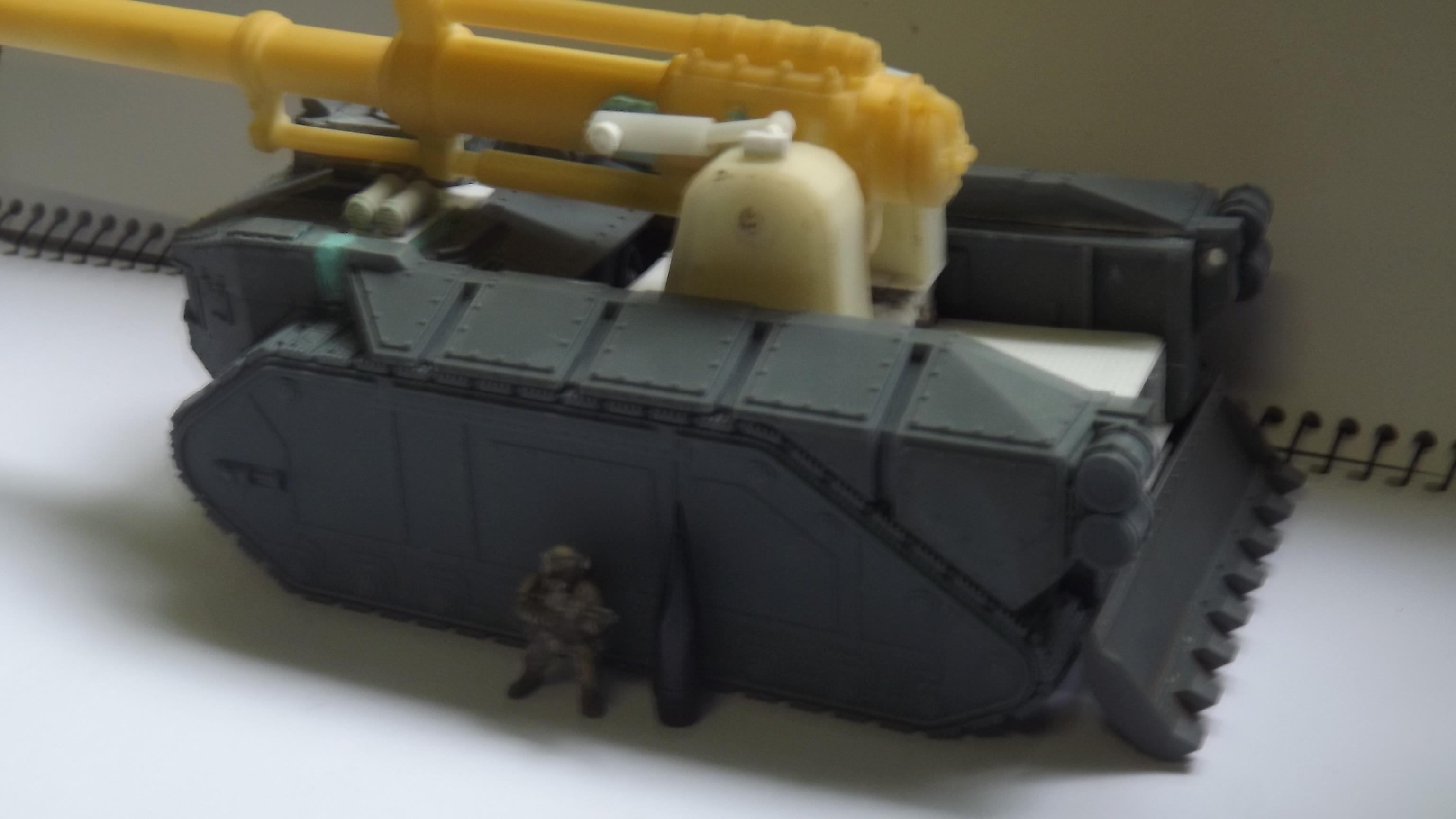 3d Model, Conversion, Forge World, Kitbash, Praetor, Redmakers, Self Proppeled Siege Gun, Siege Gun, Super-heavy